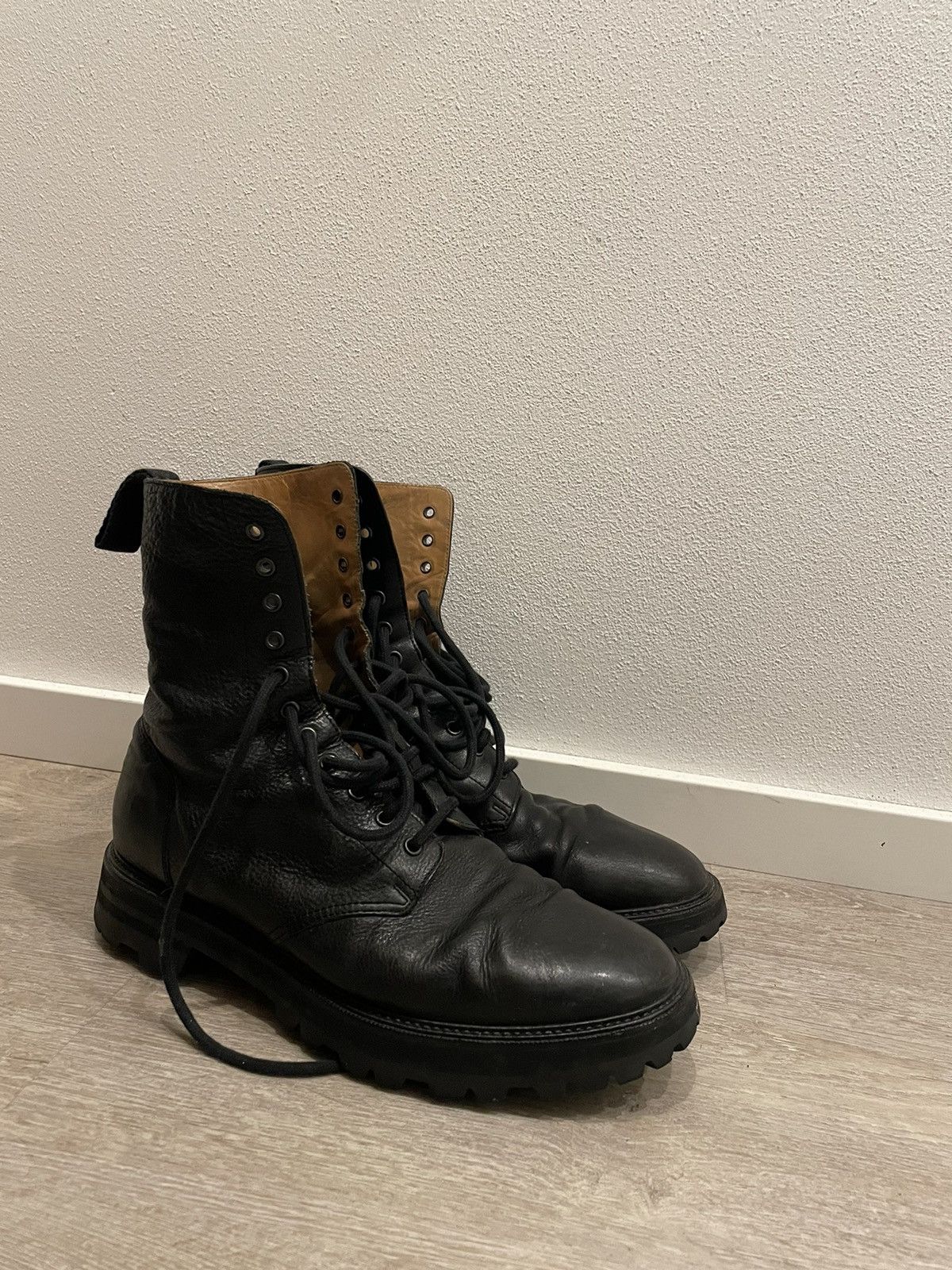 Maison Margiela Maison Margiela 2017 Combat Boots Size US 10.5 / EU 43-44 - 2 Thumbnail