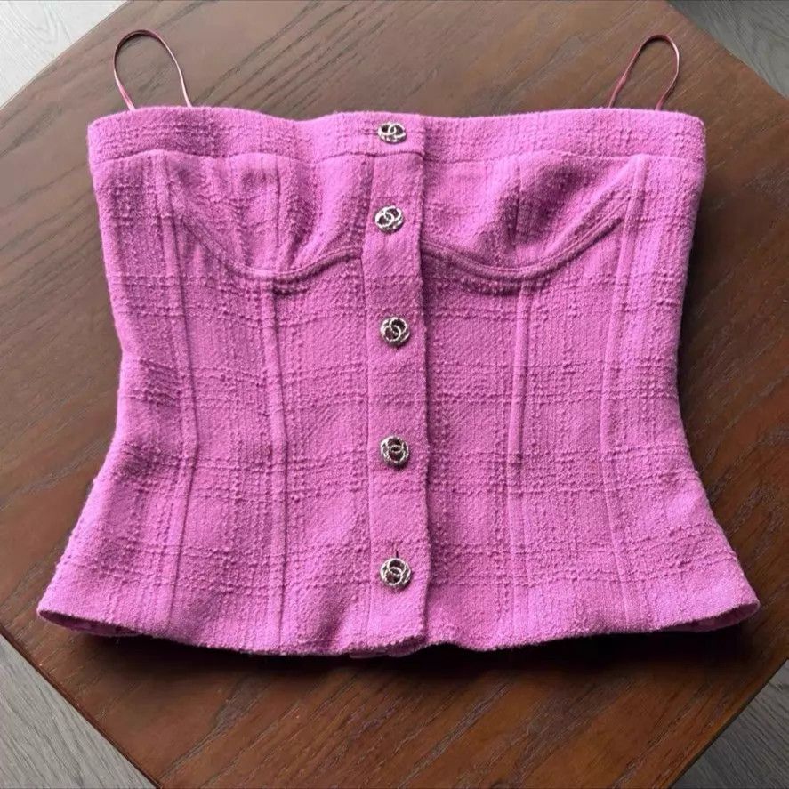 Chanel Chanel Women's Tube Top 34 Size XS / US 0-2 / IT 36-38 - 1 Thumbnail