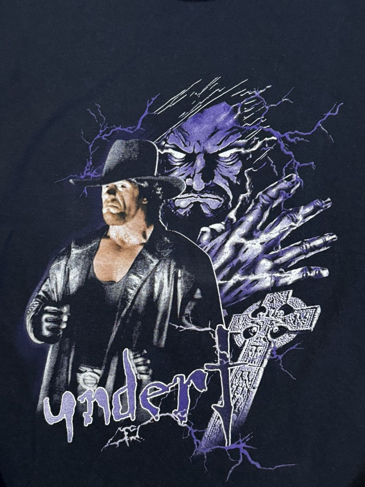 WWE 🔷Vintage WWE The Undertaker T-shirt🔷 Size US M / EU 48-50 / 2 - 2 Thumbnail