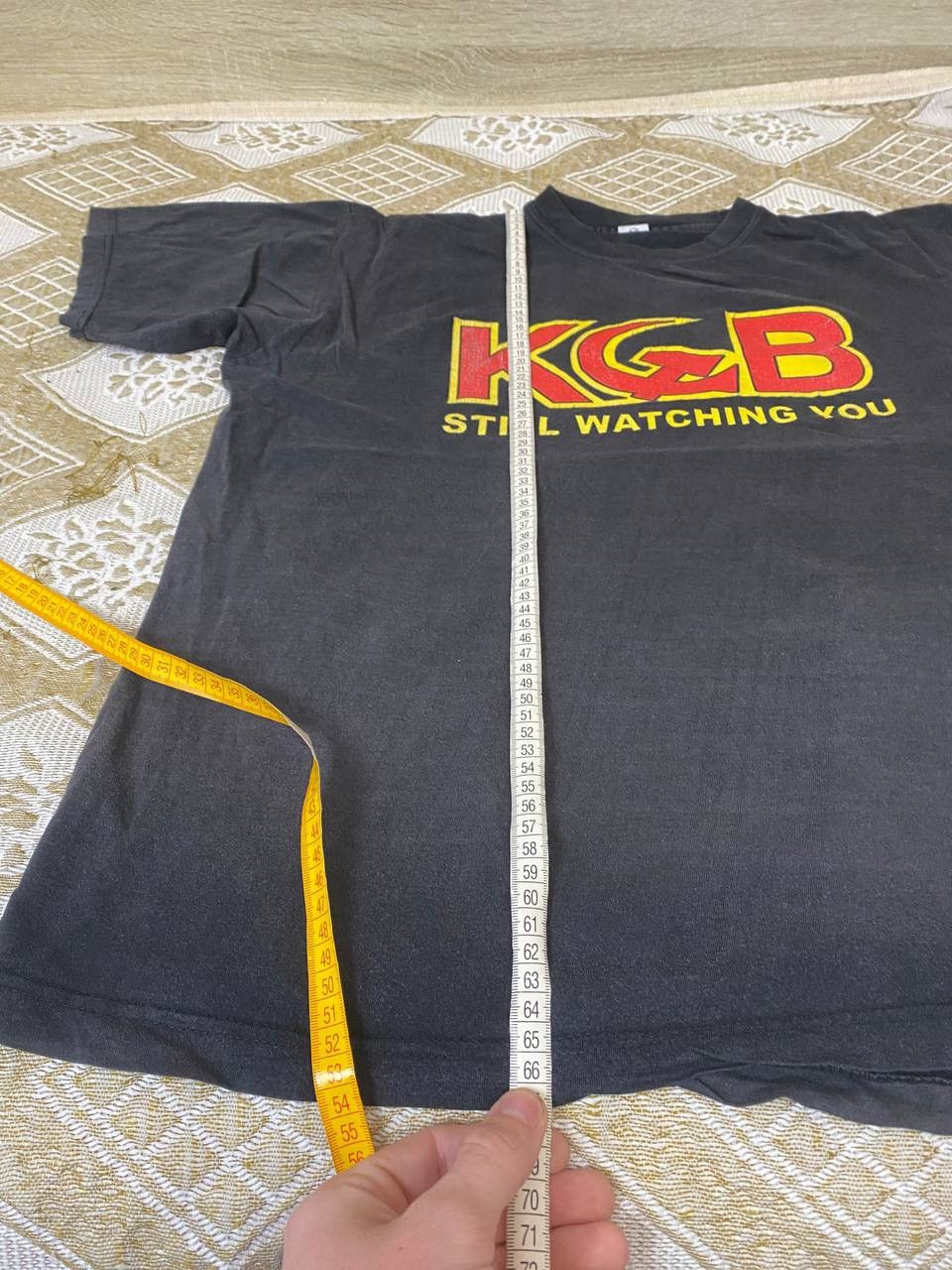 Japanese Brand 🔥 KGB Still Watching You Vintage Rare T Shirt Horror Police Size US M / EU 48-50 / 2 - 11 Thumbnail
