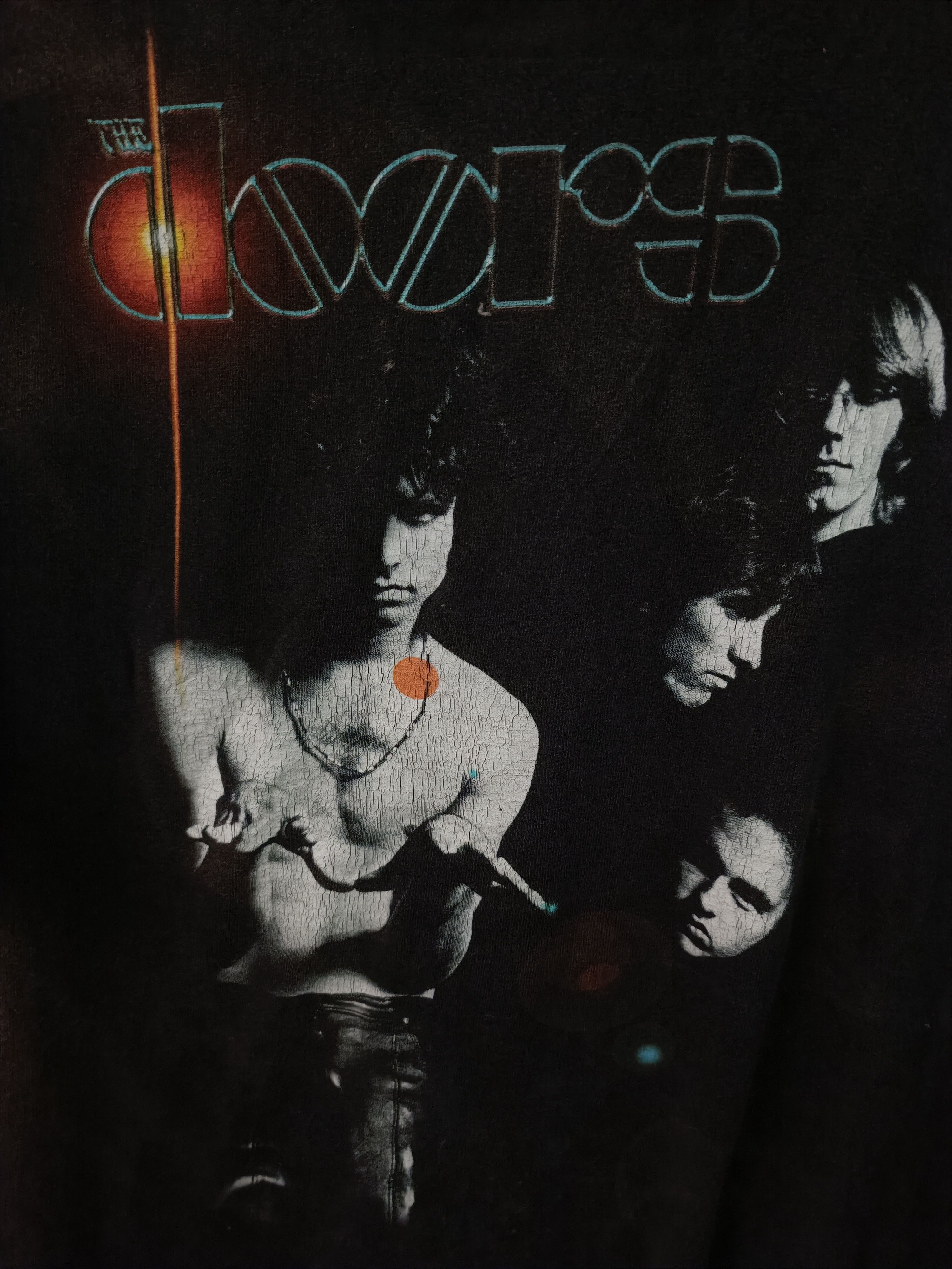 Band Tees ♦️Vintage The Doors T Shirt Faded Unevenly Size US L / EU 52-54 / 3 - 4 Thumbnail