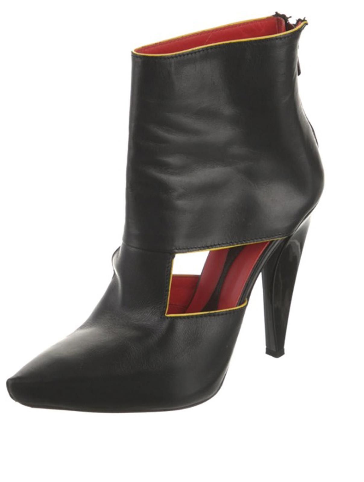 Other McQ Alexander McQueen Leather Cutout Boots - SIZE 7 Size US 7 / IT 37 - 2 Thumbnail