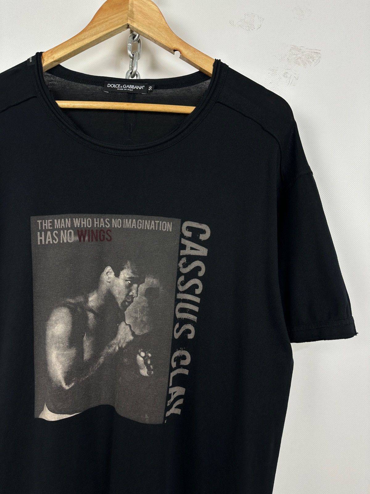 Dolce & Gabbana Dolce & Gabbana Muhammad Ali Cassius Clay T-Shirt Size US L / EU 52-54 / 3 - 4 Thumbnail