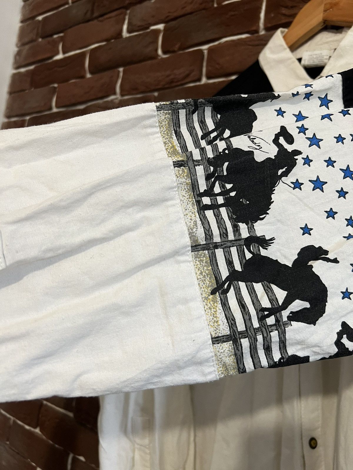Other Vintage 90s Western Rodeo Button Up Shirt Hype Rare White XL Size US XL / EU 56 / 4 - 9 Thumbnail