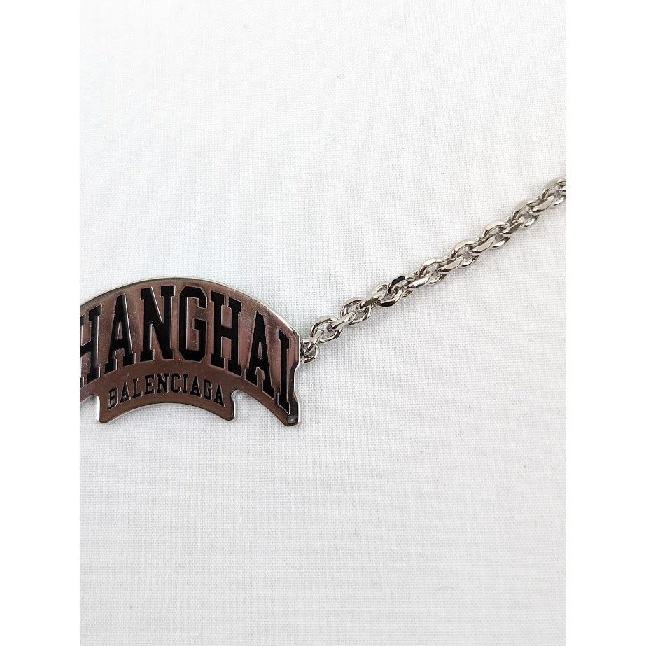 Balenciaga o1rshd1 Size: OS / Shanghai Necklace in Silver Size ONE SIZE - 6 Thumbnail