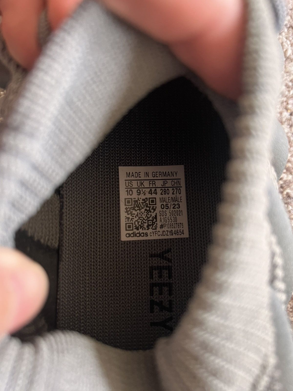 Adidas × Yeezy Adidas YEEZY 450 “Stone Marine” Size US 10 / EU 43 - 5 Thumbnail
