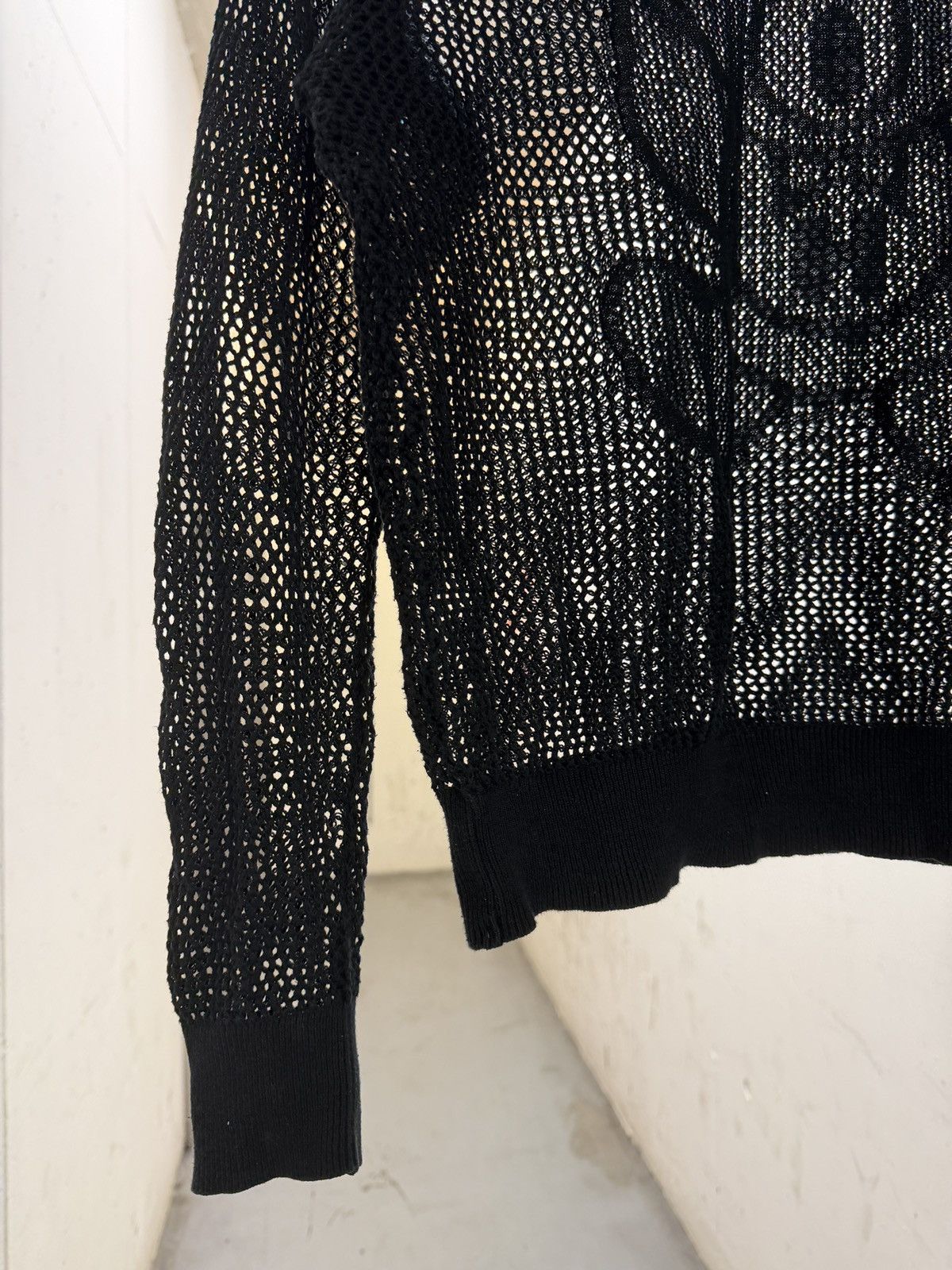 Hysteric Glamour Hysteric Glamour Teddy Bear Mesh Knit Sweater Size US M / EU 48-50 / 2 - 2 Thumbnail
