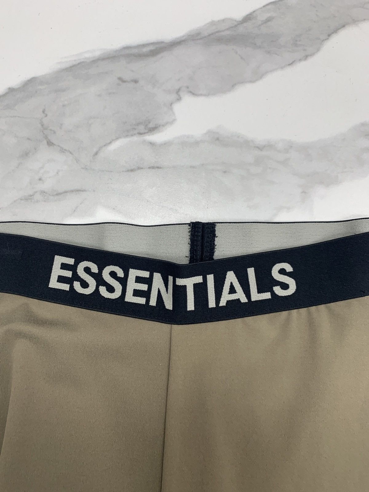 Essentials Fear of God Essentials Athletic Biker Shorts "Moss/Goat" Size US 32 / EU 48 - 5 Thumbnail