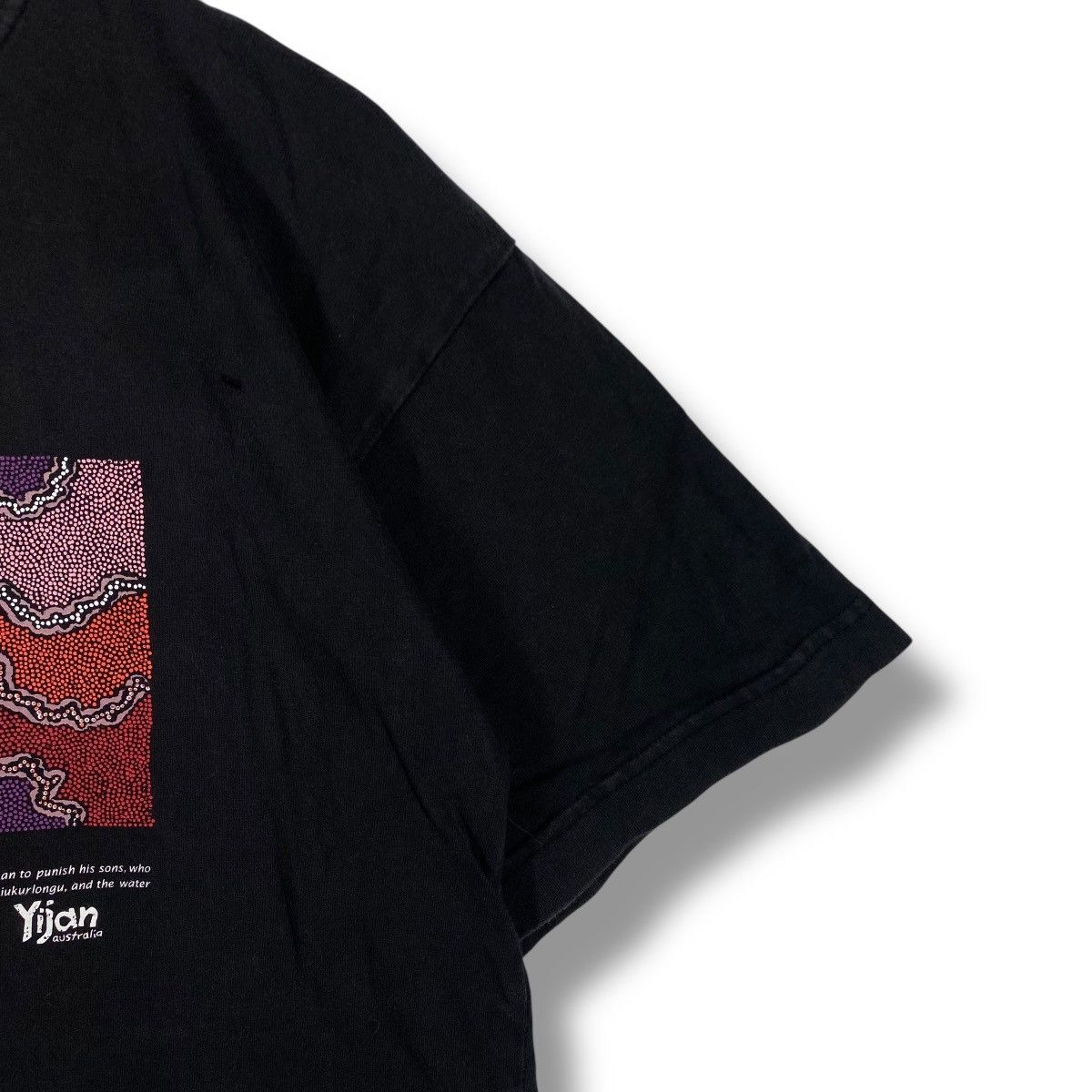 Vintage Vintage 90's YIJAN AUSTRALIA Fire And Water Dreaming Art Size US L / EU 52-54 / 3 - 4 Thumbnail