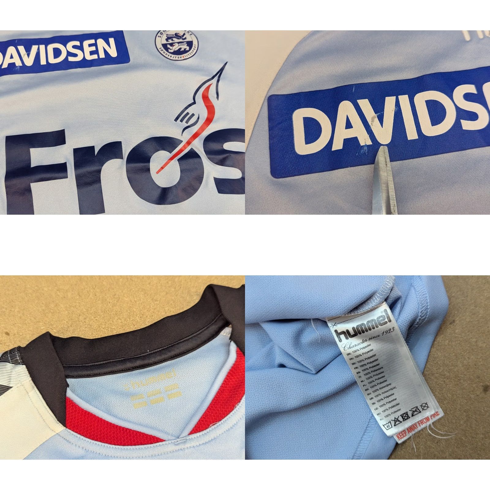 Hummel Hummel Sonderjyske 2015 2016 Home Mens Football Jersey M Size US M / EU 48-50 / 2 - 9 Thumbnail