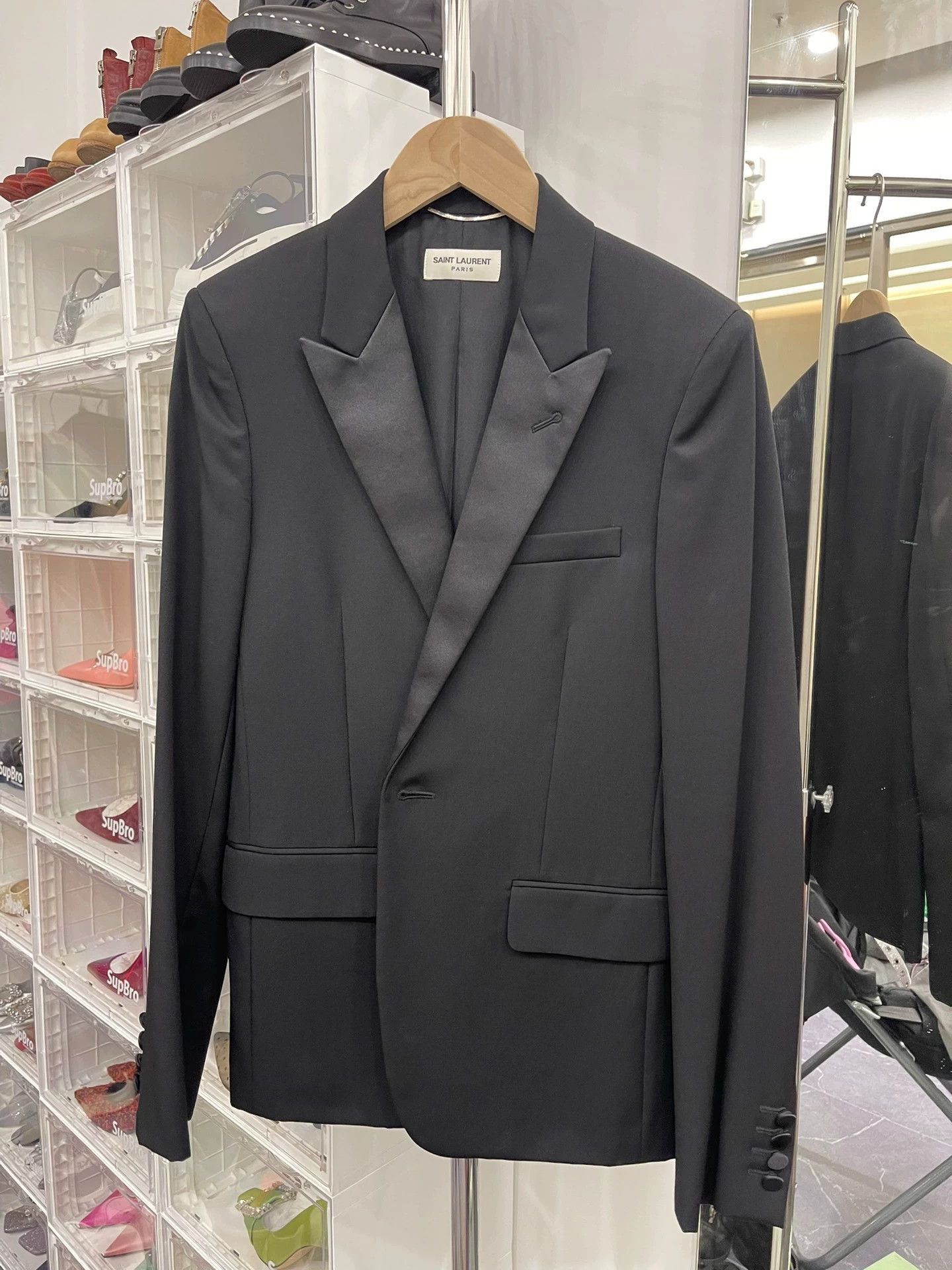 Saint Laurent Paris Saint Laurent slp Le Smoking suit - -DMC Size US S / EU 44-46 / 1 - 1 Thumbnail