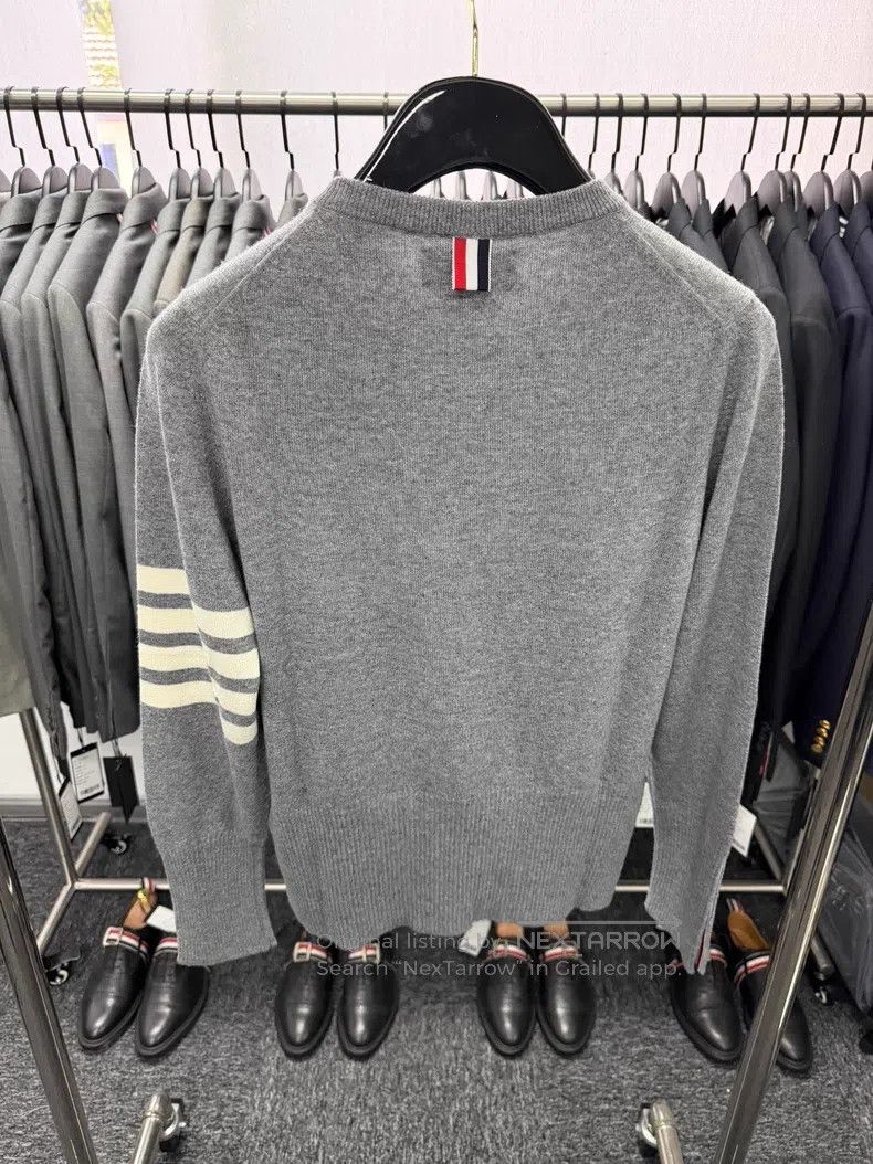 Thom Browne Thom Browne Cashmere Sweater Size US M / EU 48-50 / 2 - 2 Thumbnail