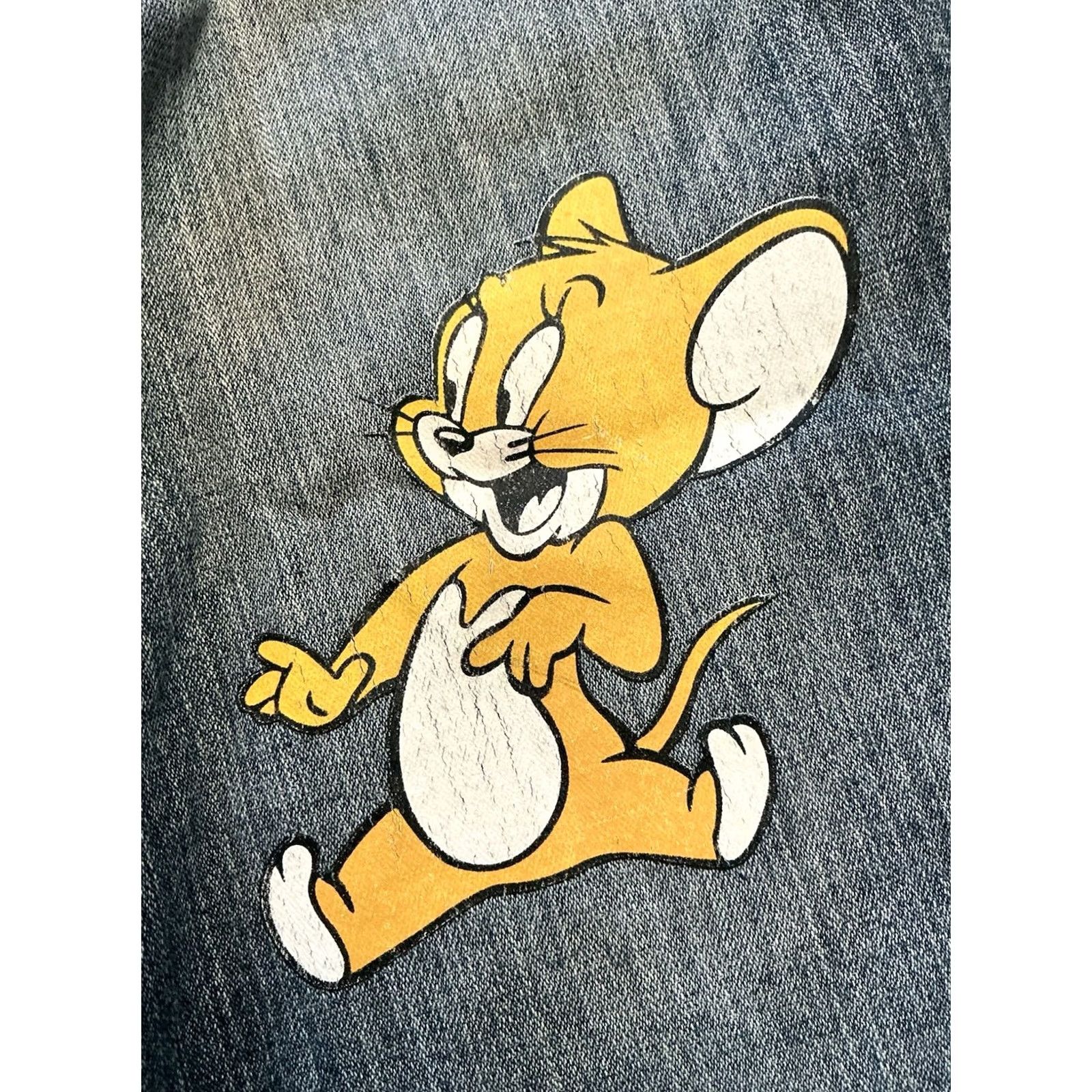 Denime VINTAGE Tom & Jerry Cartoon Graphic Baggy Denim Jeans Sz. 38 Men Denim 2000s Lot 29 Size US 38 / EU 54 - 6 Thumbnail