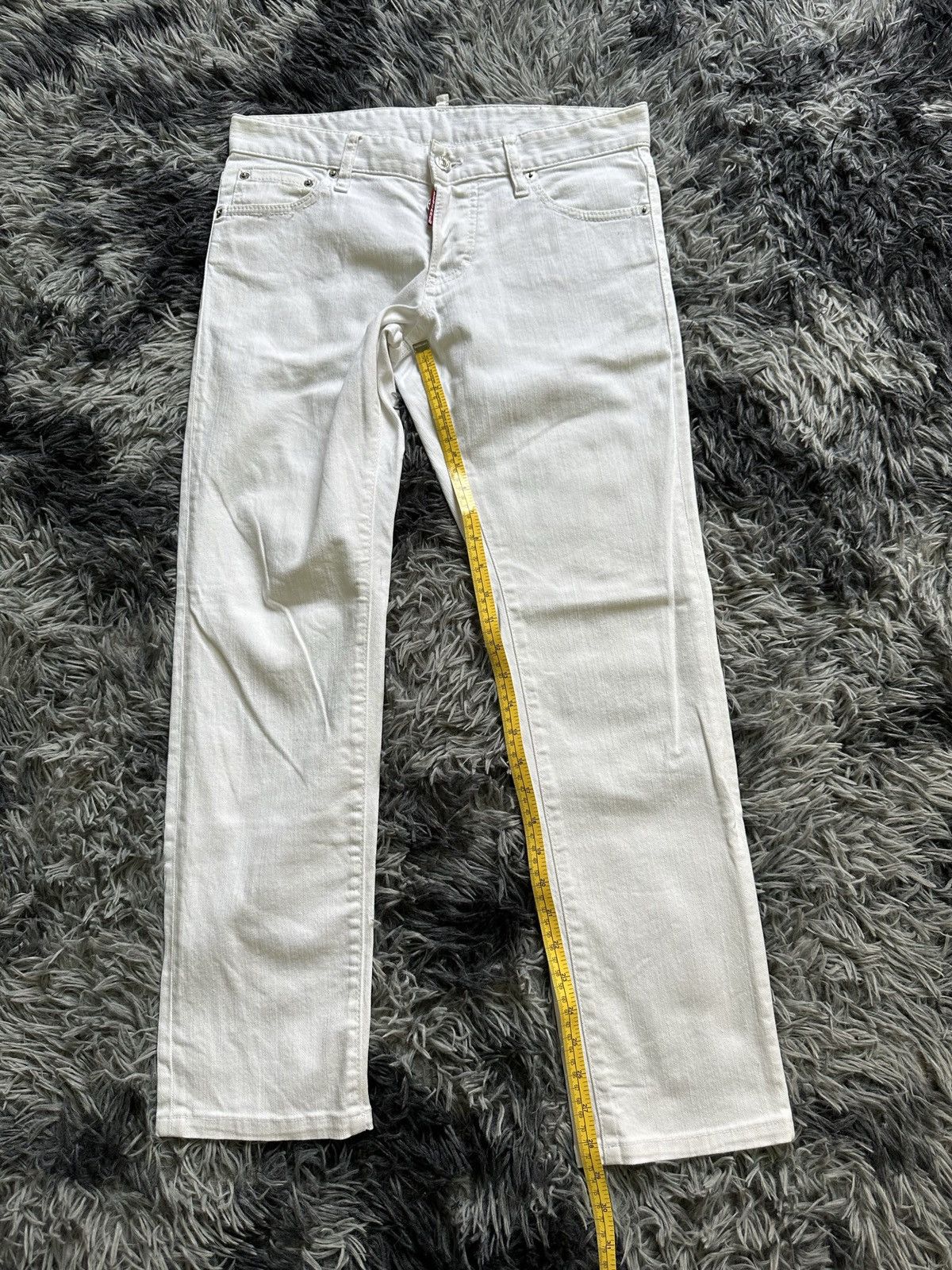Dsquared2 [32 x 37] SS14 Dsquared White denim Made in Italy 7 pocket Size US 32 / EU 48 - 8 Thumbnail