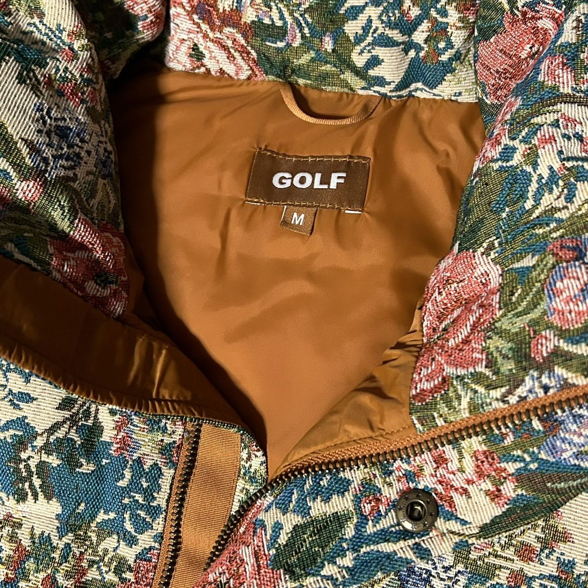 Golf le Fleur GOLF WANG GARDEN PUFFER JACKET ROSE RED Size US M / EU 48-50 / 2 - 4 Thumbnail