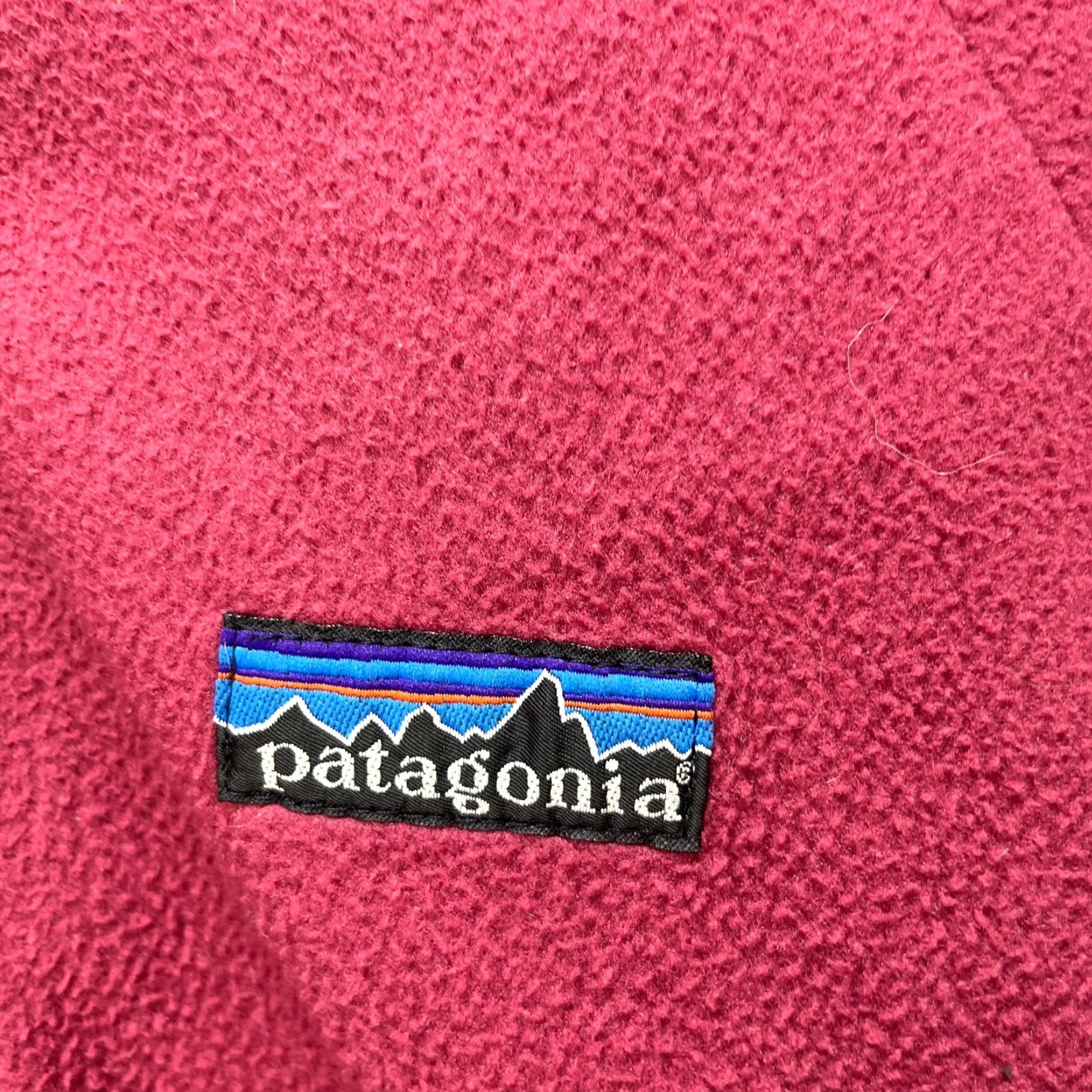 Patagonia VINTAGE Patagonia Zip Up Fleece Sweater Men M Red 70s Full Zip Sweater Mens Size US M / EU 48-50 / 2 - 3 Thumbnail