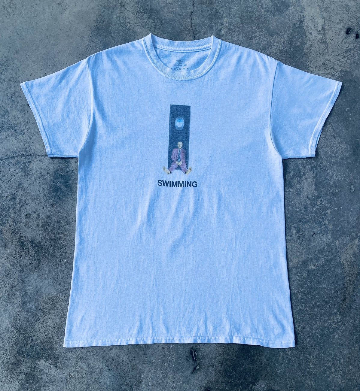 Rap Tees Vintage Y2k Mac Miller Last Album Swimming Rap Tees - Rip Size US M / EU 48-50 / 2 - 1 Thumbnail