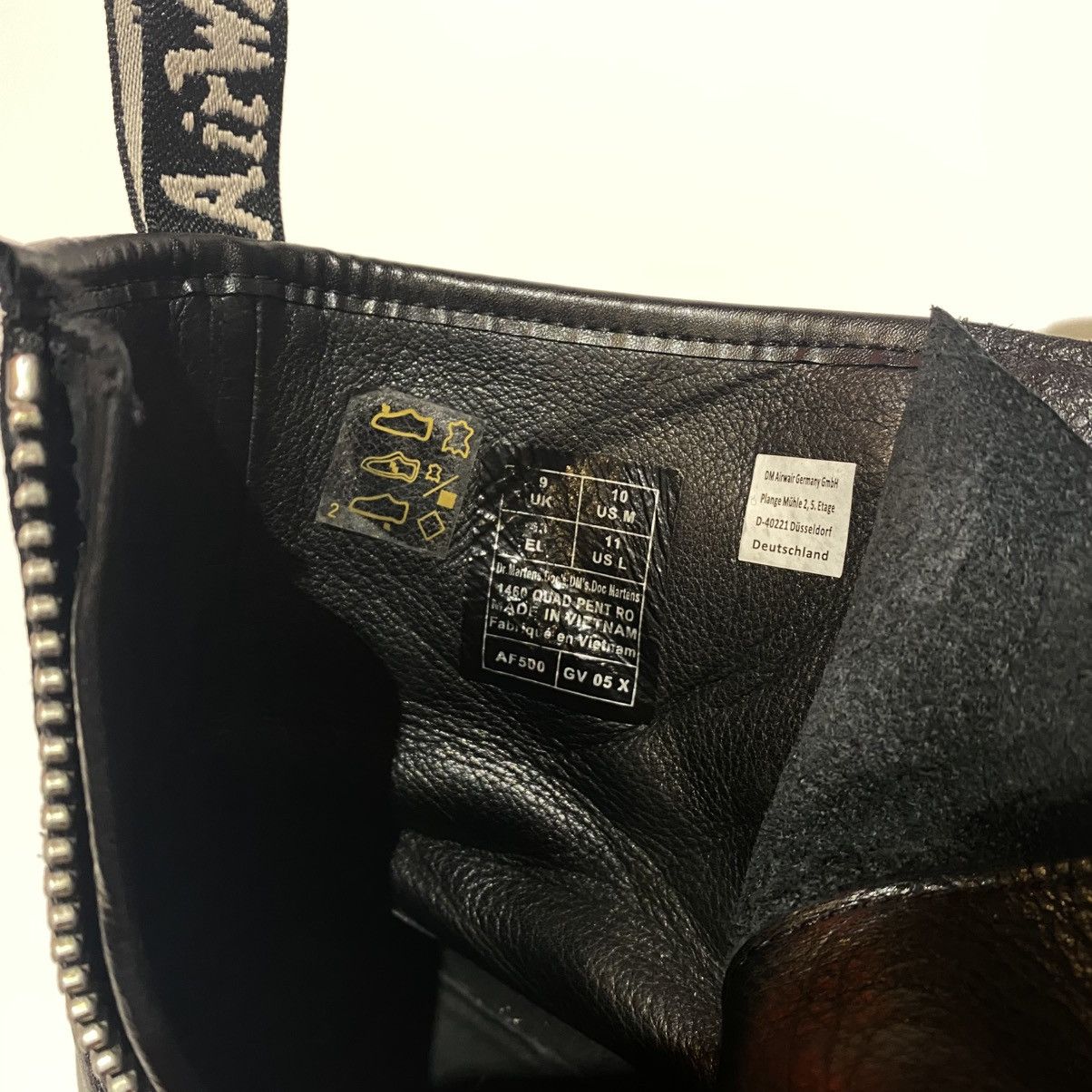 Dr. Martens × Rick Owens DR. MARTENS x RICK OWENS 1460 Quad Pentalace Platform Boots Size US 10 / EU 43 - 6 Thumbnail