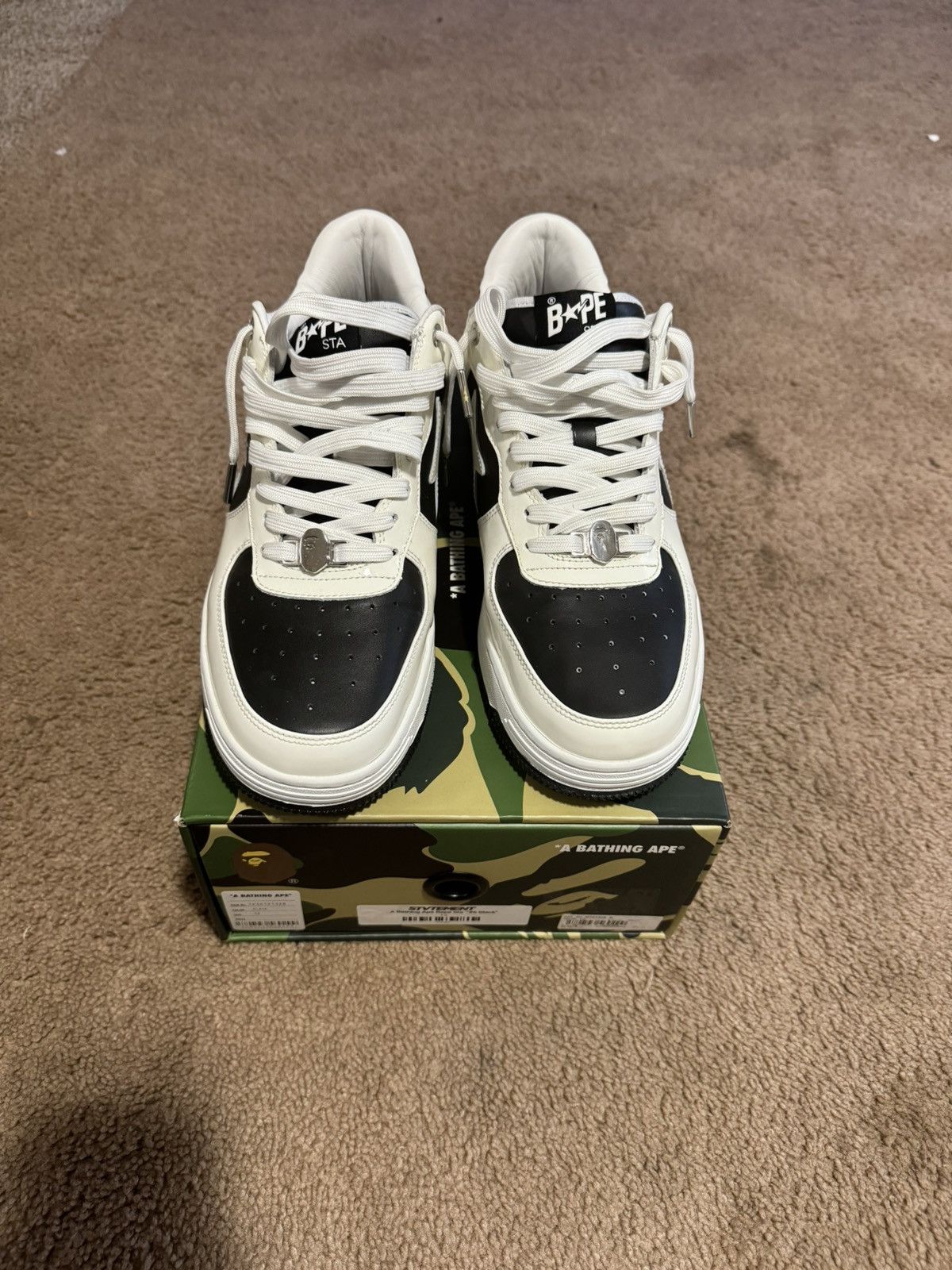 Bape BAPESTA #6 Size US 12 / EU 45 - 3 Thumbnail