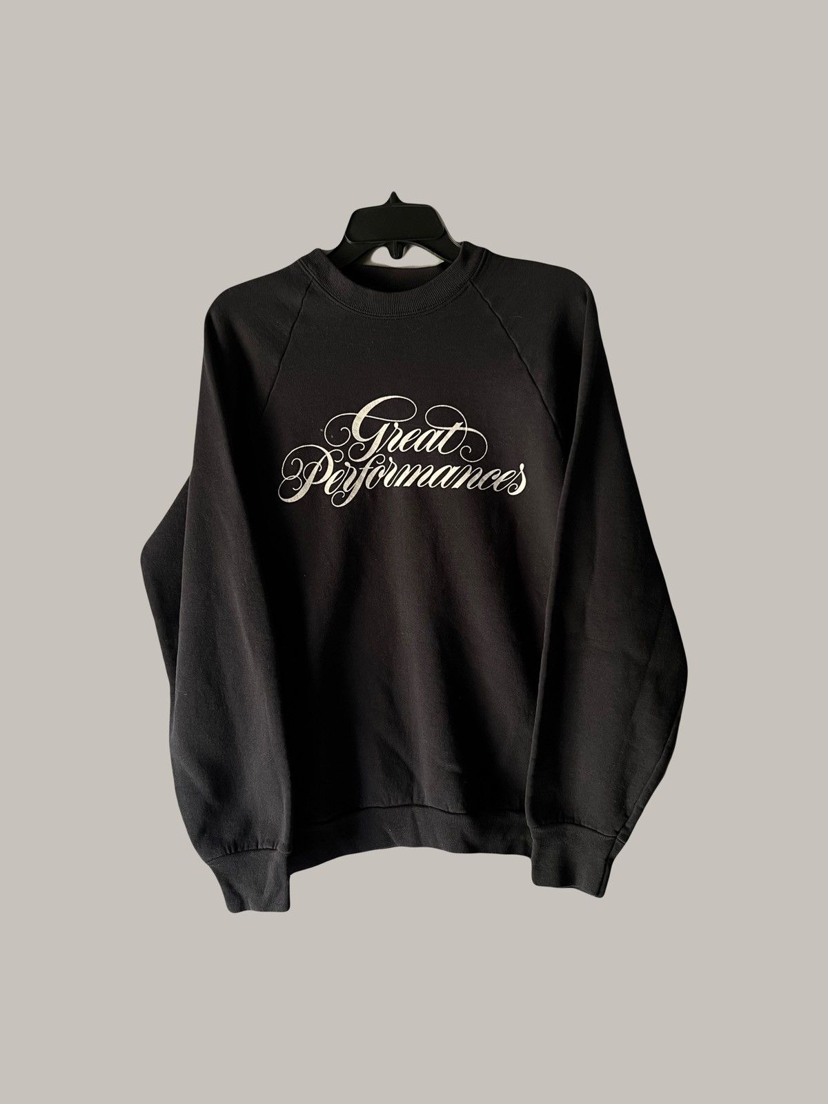 Designer Vintage 80s Great Performance Theater Crewneck Size US L / EU 52-54 / 3 - 1 Thumbnail