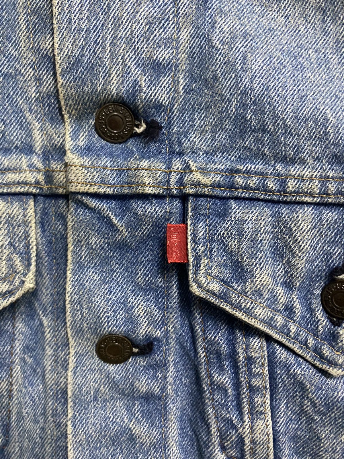 Levi's Vintage Brand Levis 70505 Small e Trucker Denim 1979s Size US M / EU 48-50 / 2 - 9 Thumbnail