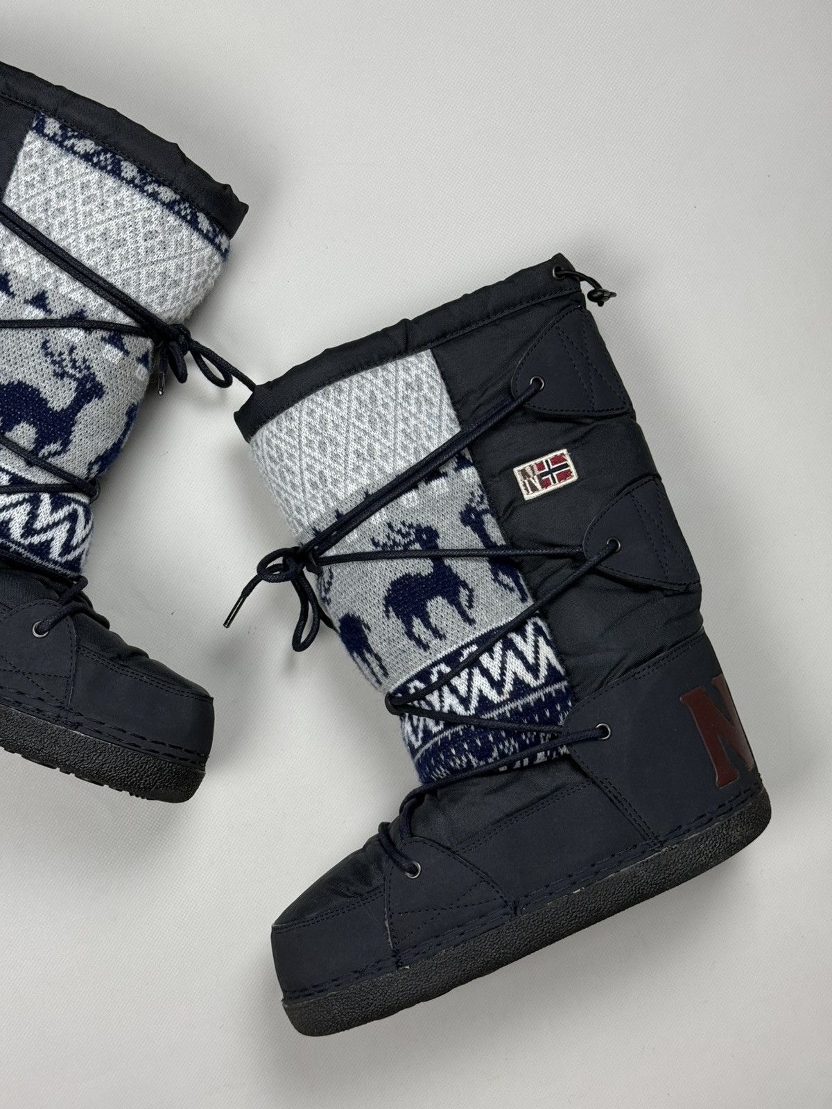 Napapijri Napapijri Outdoor Moon Boot Style Snow Boots Shoes 39 - 40 Size US 9 / IT 39 - 3 Thumbnail