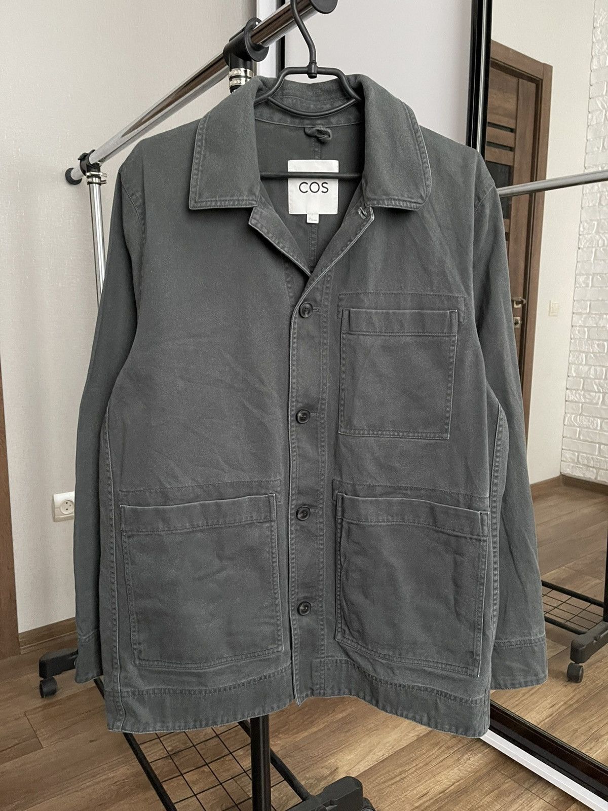 Cos Cos Twill Utility Coat Jacket Size US L / EU 52-54 / 3 - 1 Thumbnail