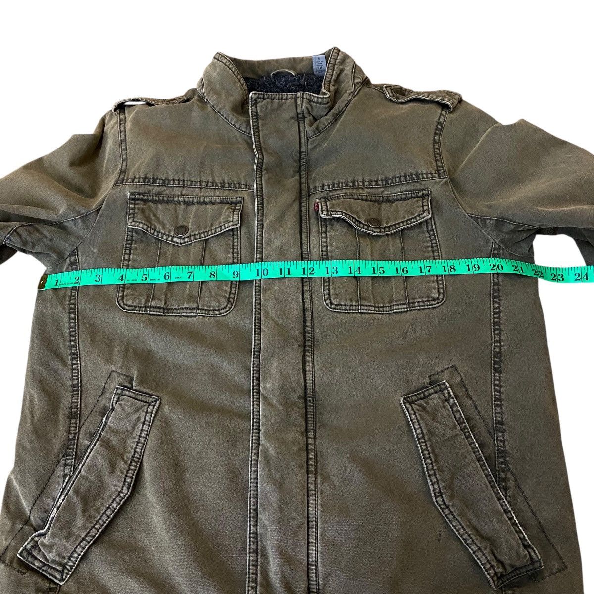 Levi's Levi's Utility Full Zip Brown Sherpa Lined Outerwear Size US S / EU 44-46 / 1 - 17 Thumbnail