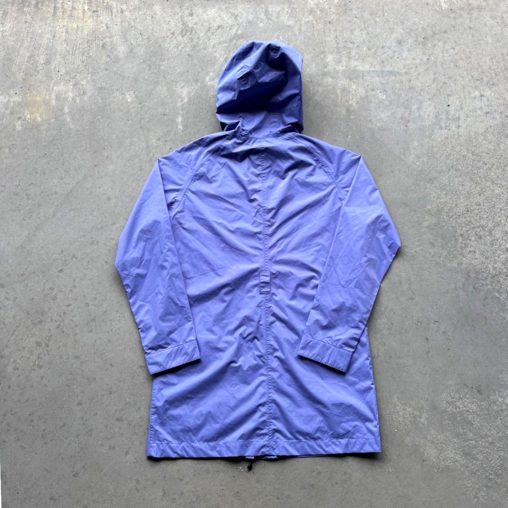 Carhartt Carhartt Women Purple Hooded Rain Jacket Ripstop Small Periwinkle 90s Size S / US 4 / IT 40 - 2 Thumbnail