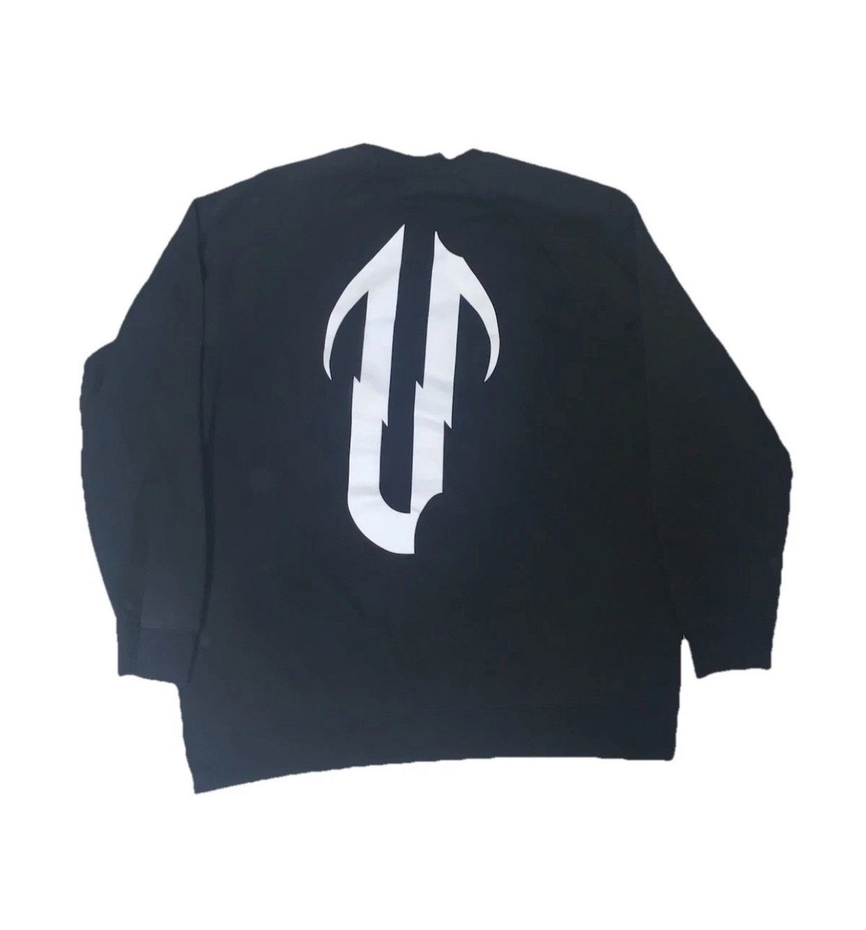 Vlone Vlone Volume Sweater Crewneck Lightning Logo Black White Size US XXL / EU 58 / 5 - 1 Thumbnail