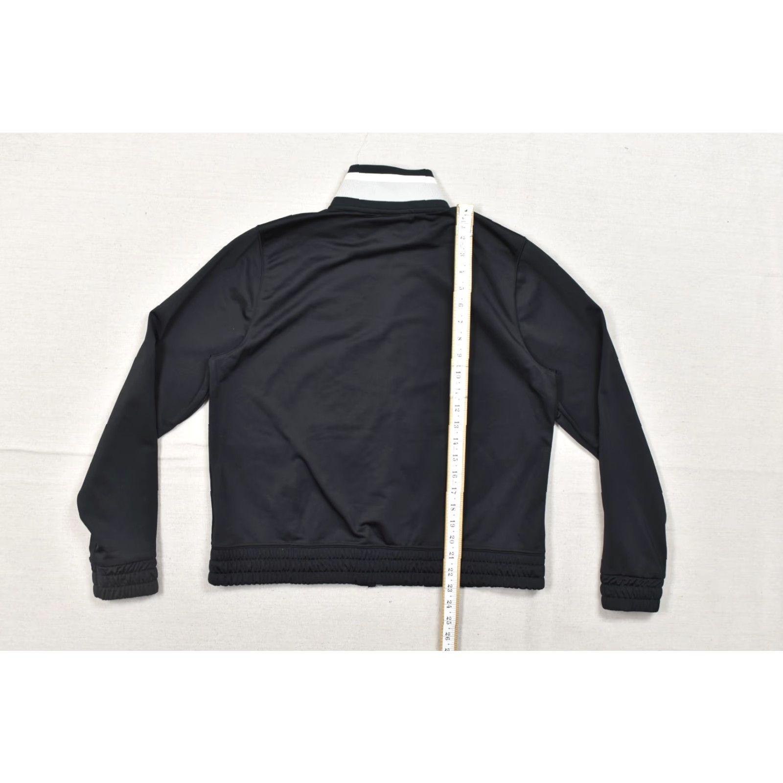 Nike Nike Women Track Jacket Black M Sportswear Essential Full Zip Casual Size M / US 6-8 / IT 42-44 - 3 Thumbnail