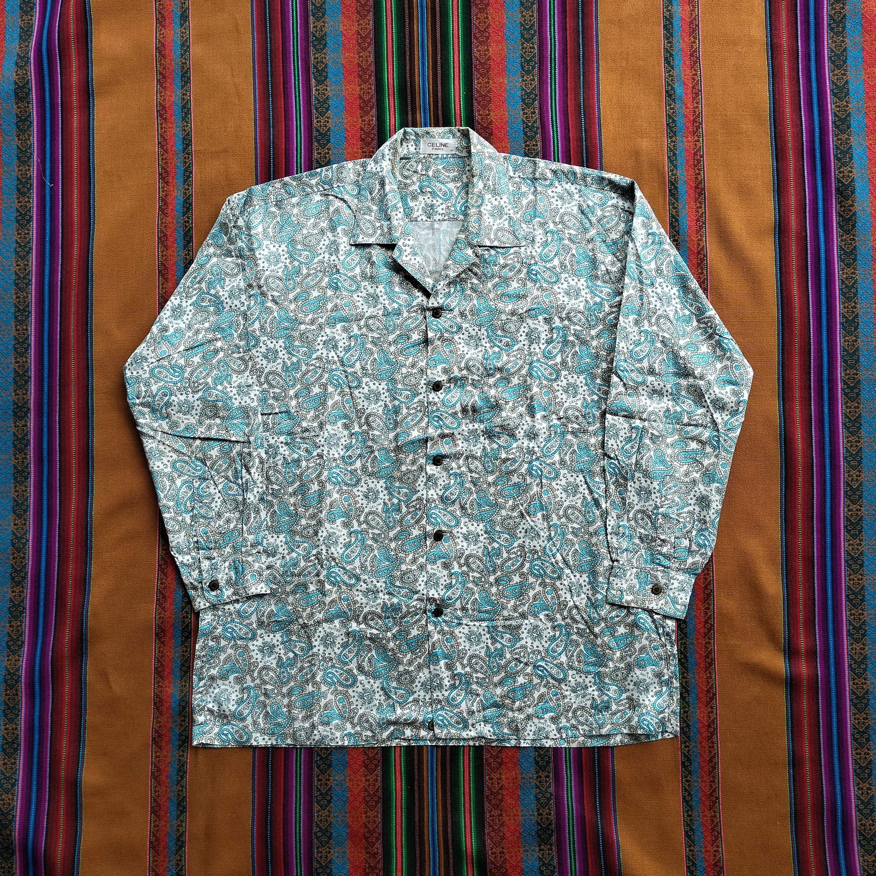 【残りわずか】CELINE＊MILITARY SHIRT IN COTTON WOOL TWILL 2C272034I.
