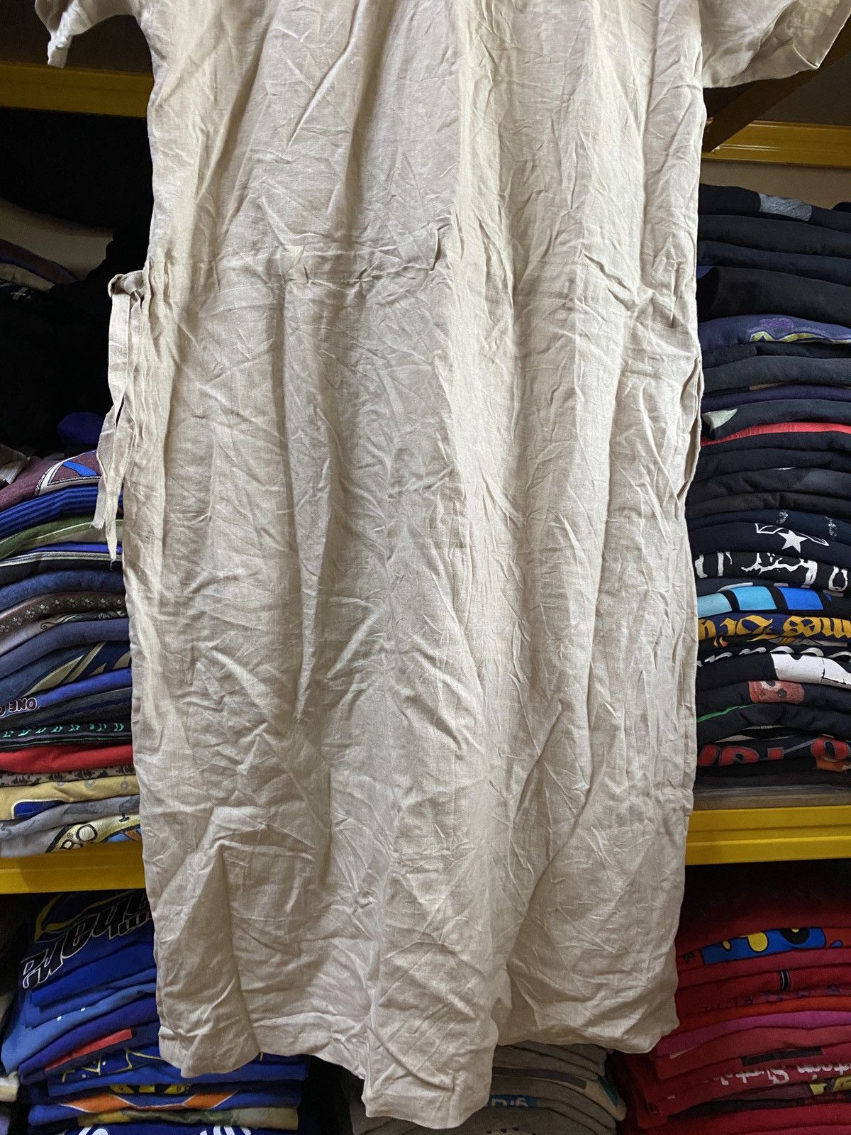 Japanese Brand Archive Y's for Living Japanese Brand Dress oldcotton design Size ONE SIZE - 8 Thumbnail