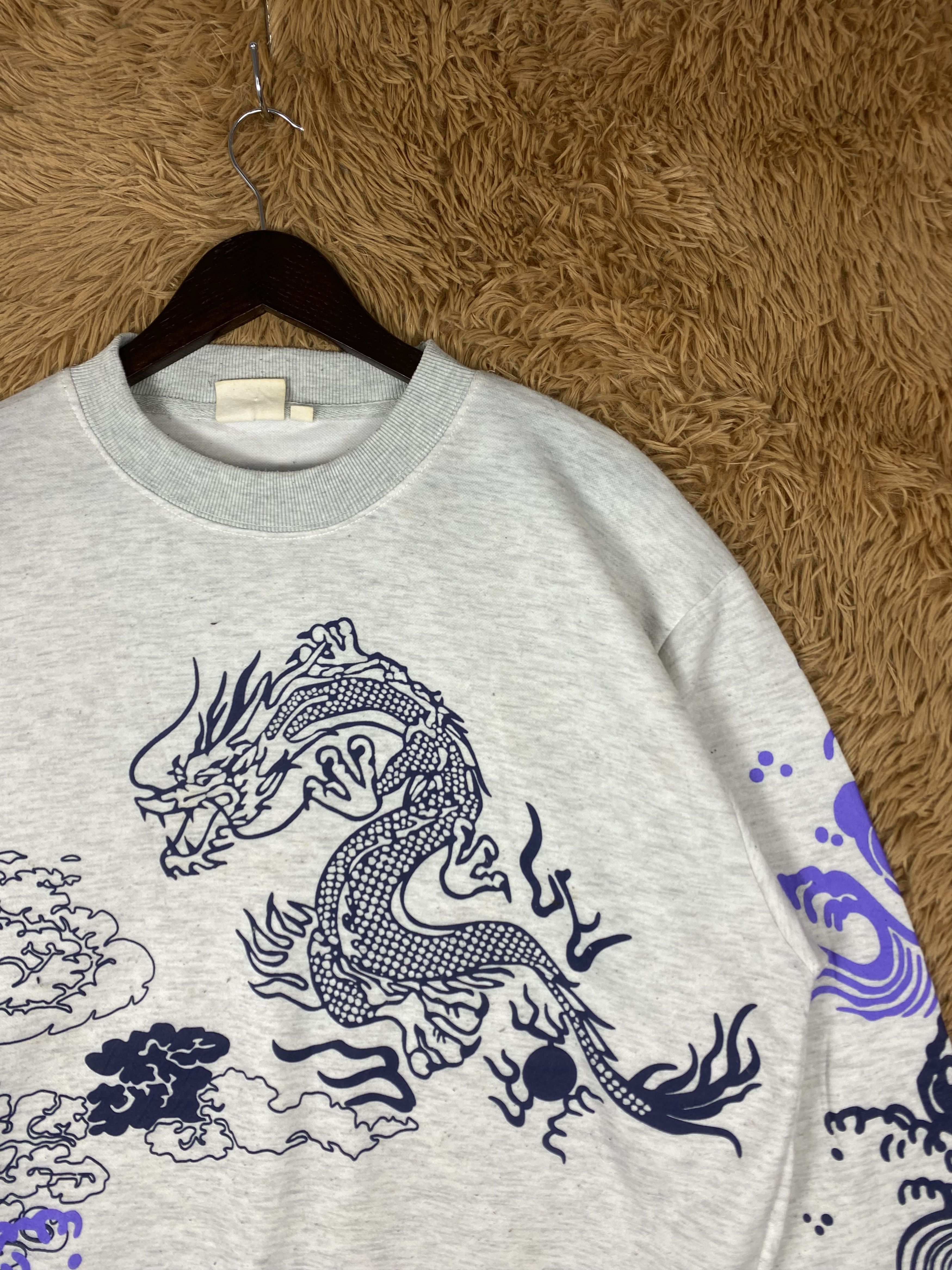 Japanese Brand Vintage Rapid Fire Sukajan Sweatshirts DJ1035 Size US L / EU 52-54 / 3 - 3 Thumbnail