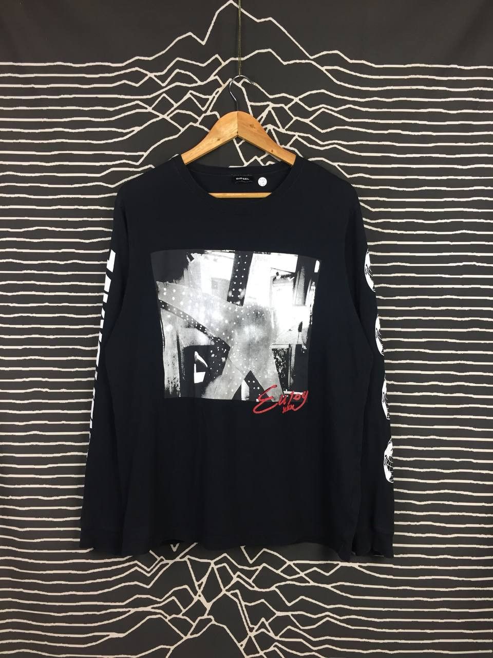 Diesel DIESEL Only The Brave Graphic Longsleeve Tee Size US L / EU 52-54 / 3 - 2 Thumbnail