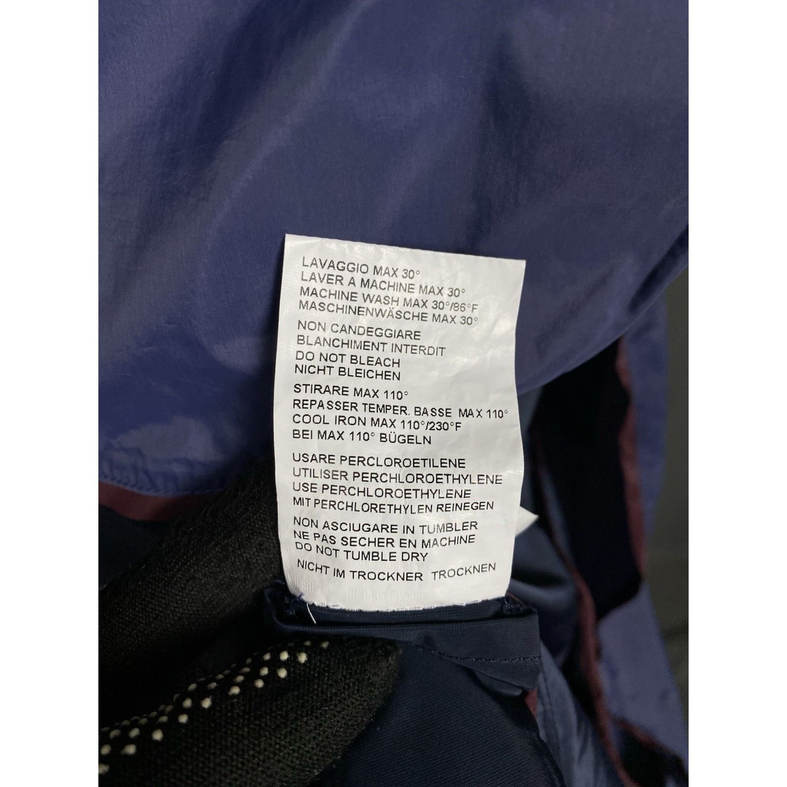 Gimo's Gimo's Men's Blue Lightweight utility Sportcoat Nylon Jacket Size US M / EU 48-50 / 2 - 12 Thumbnail