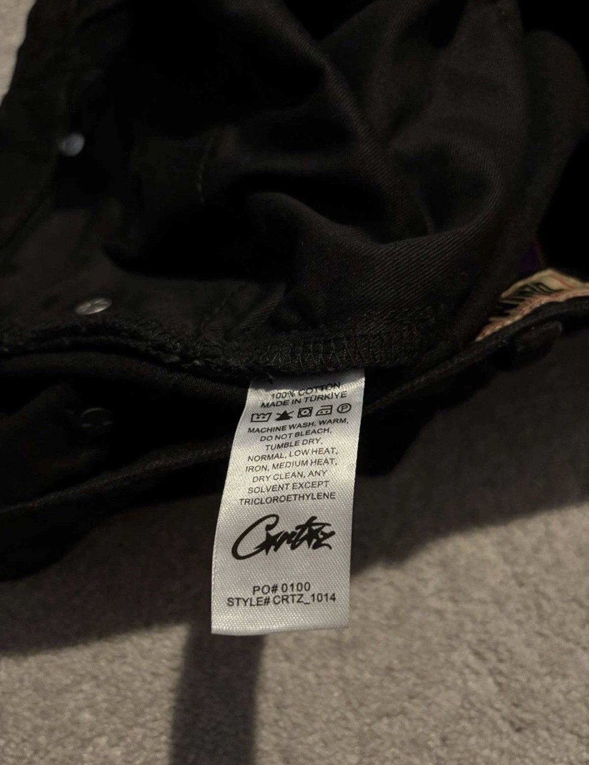 Corteiz Corteiz Hand Written Spell Out Script Denim Jeans FW2025 Size US 34 / EU 50 - 5 Thumbnail