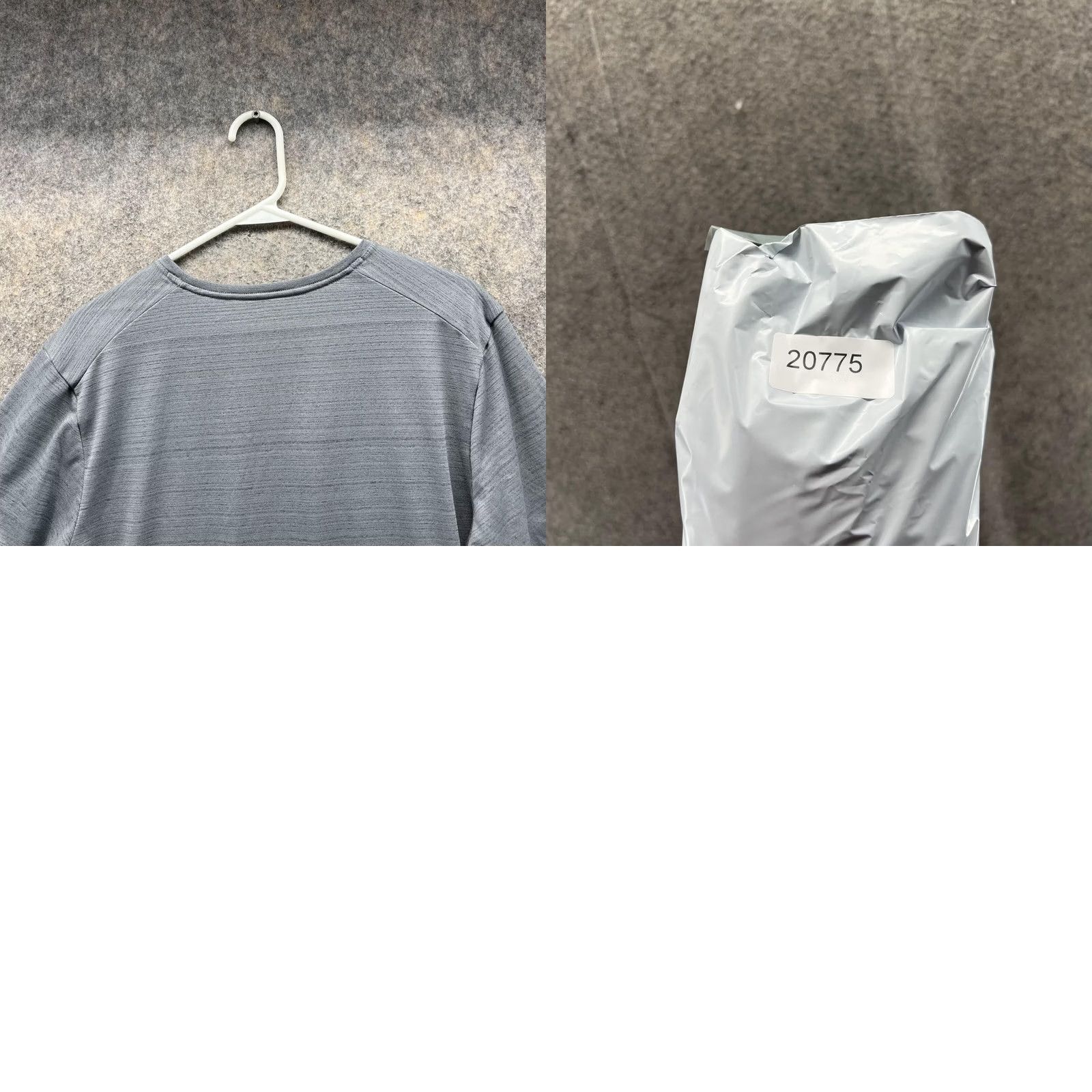 Nike Nike Shirts Men Medium Adult Gray Dri-Fit Polyester Running Swoosh Logo Short Sleeve Crew Neck T-Shirt Mens Size US M / EU 48-50 / 2 - 9 Thumbnail