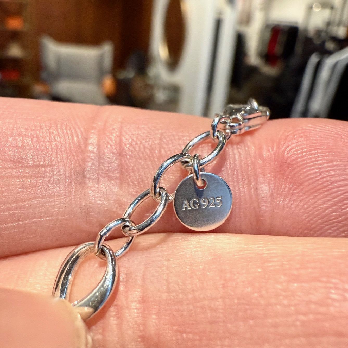 Tiffany & Co. Tiffany & Co Long Infinity Station Sterling Silver Necklace Size ONE SIZE - 6 Thumbnail