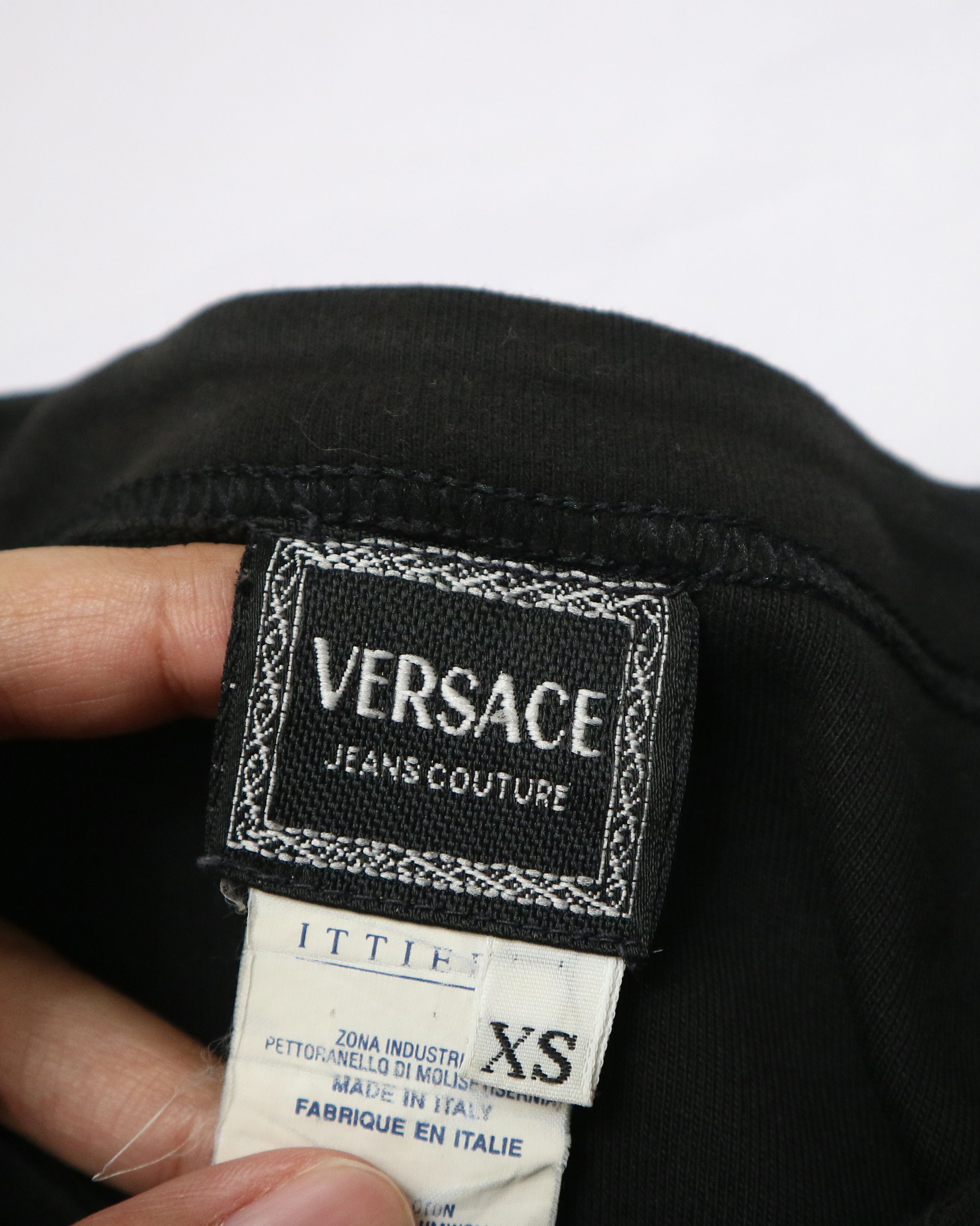 Versace × Vintage vintage VERSACE longsleeve tshirt Size US XS / EU 42 / 0 - 7 Thumbnail