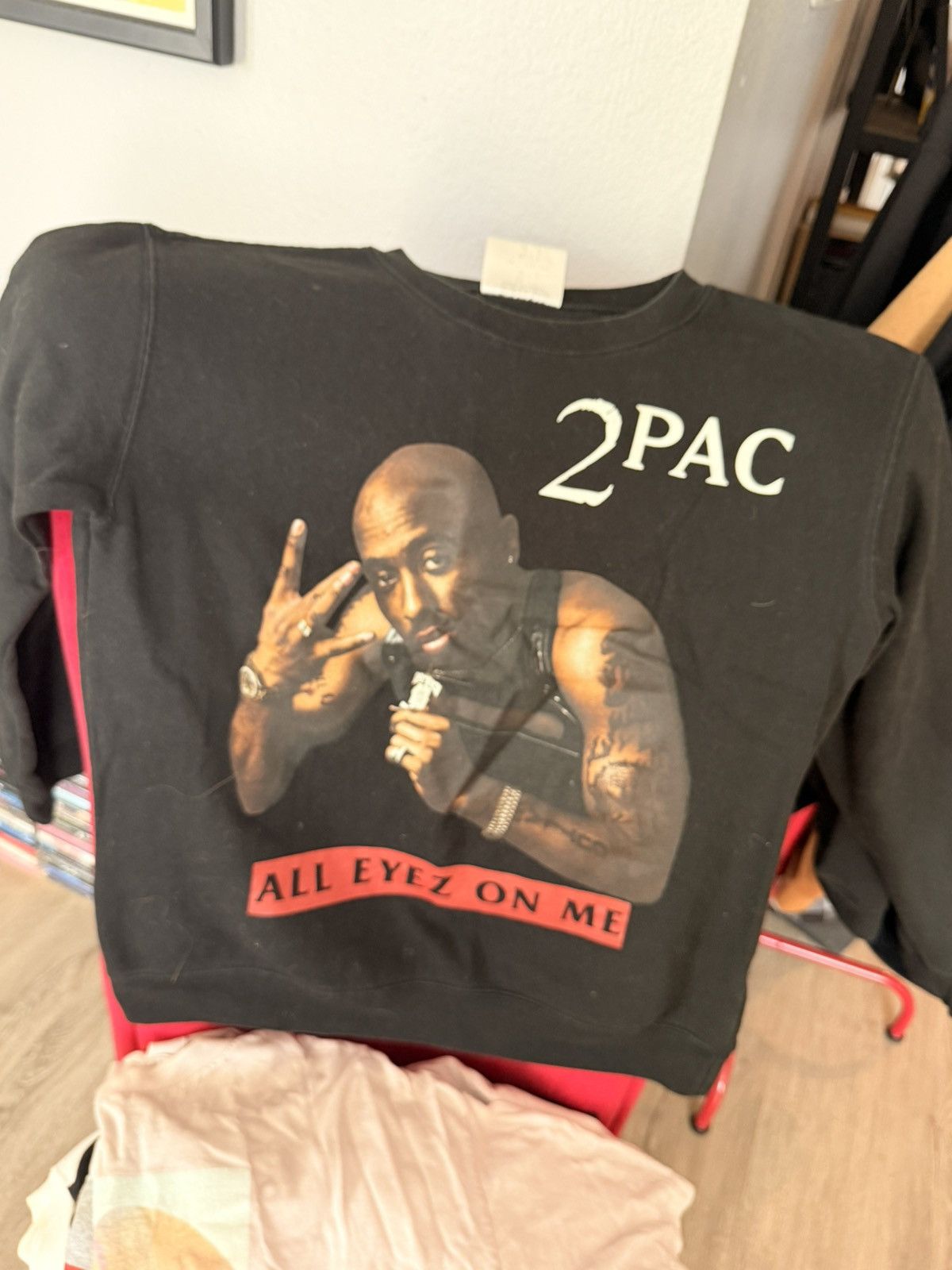 Vintage Vintage Tupac Crewneck Size US L / EU 52-54 / 3 - 2 Thumbnail