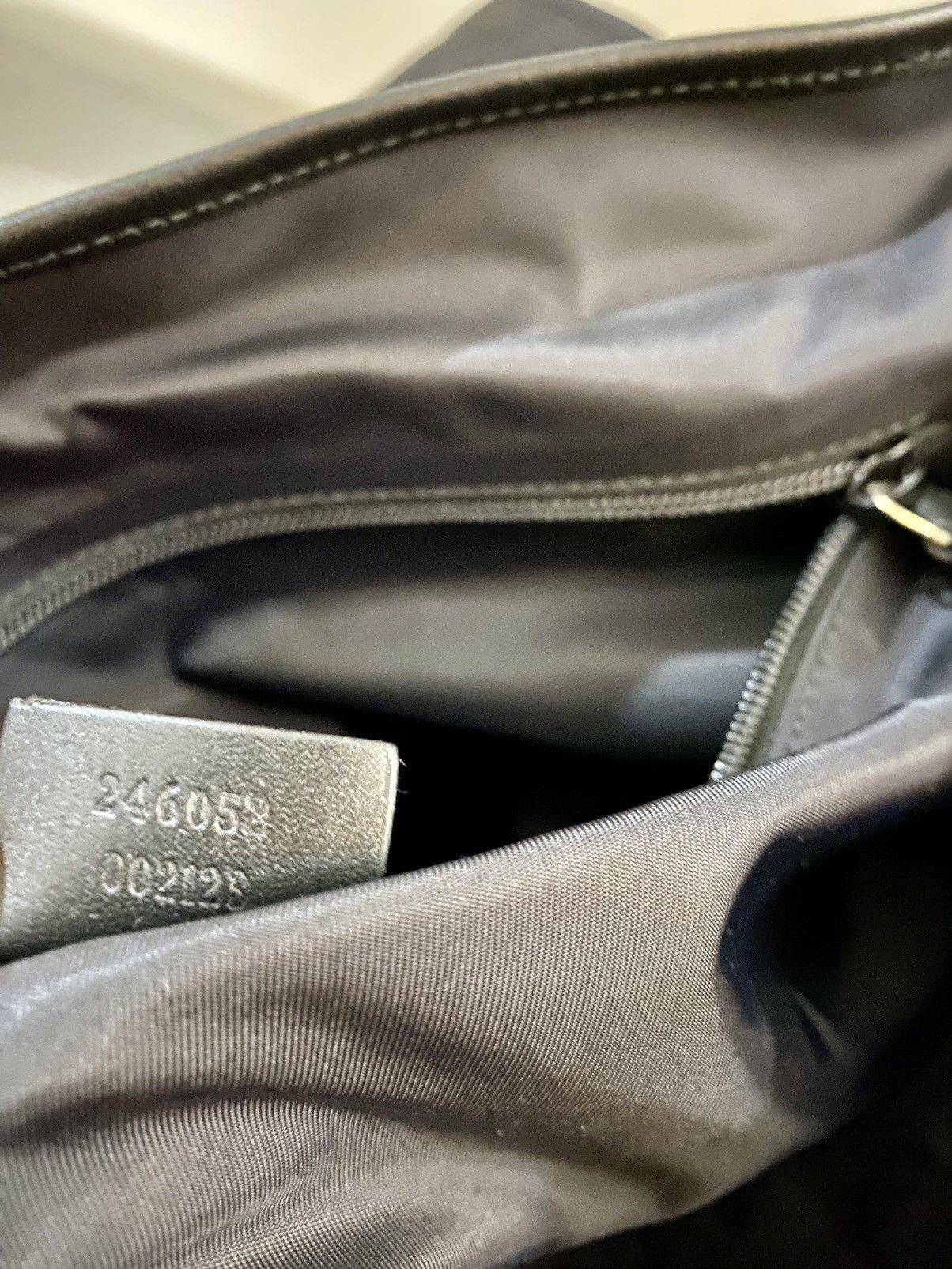 Gucci Gucci 🇮🇹 Nero ballistic nylon messenger bag unisex NEW Size ONE SIZE - 4 Thumbnail