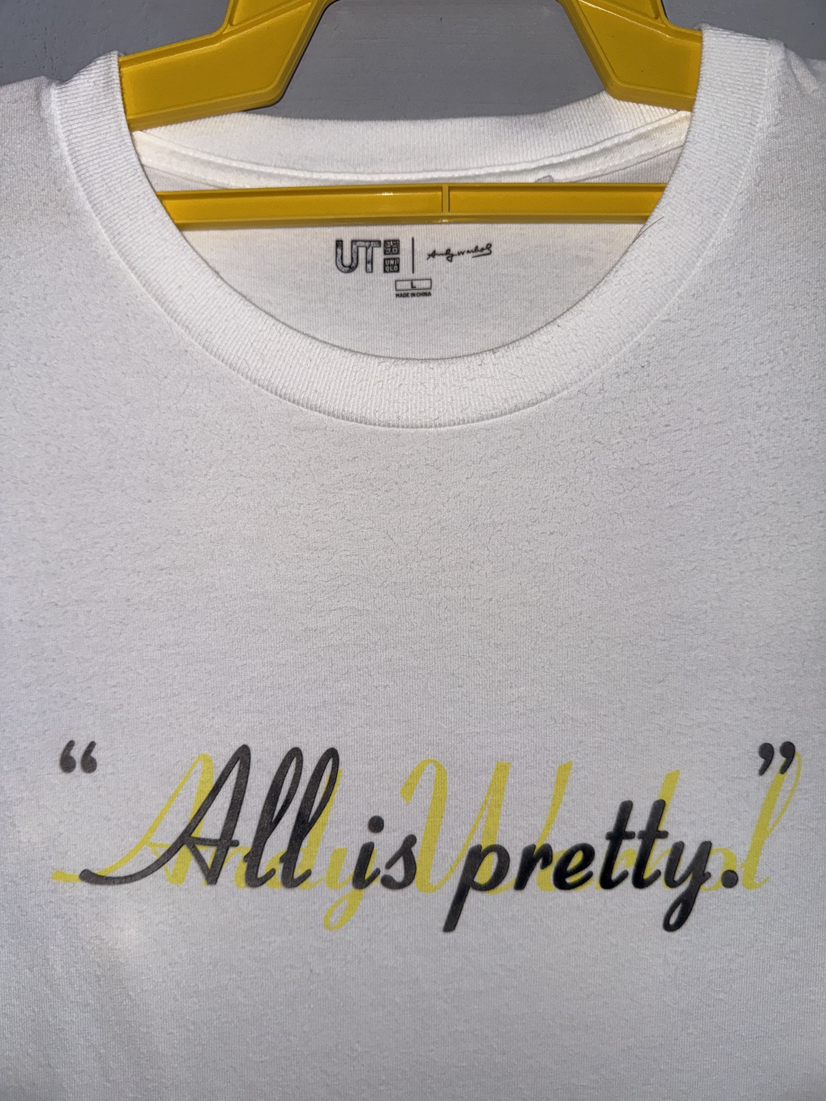 Andy Warhol Andy Warhol All Is Pretty Uniqlo T-shirt Size US L / EU 52-54 / 3 - 3 Thumbnail