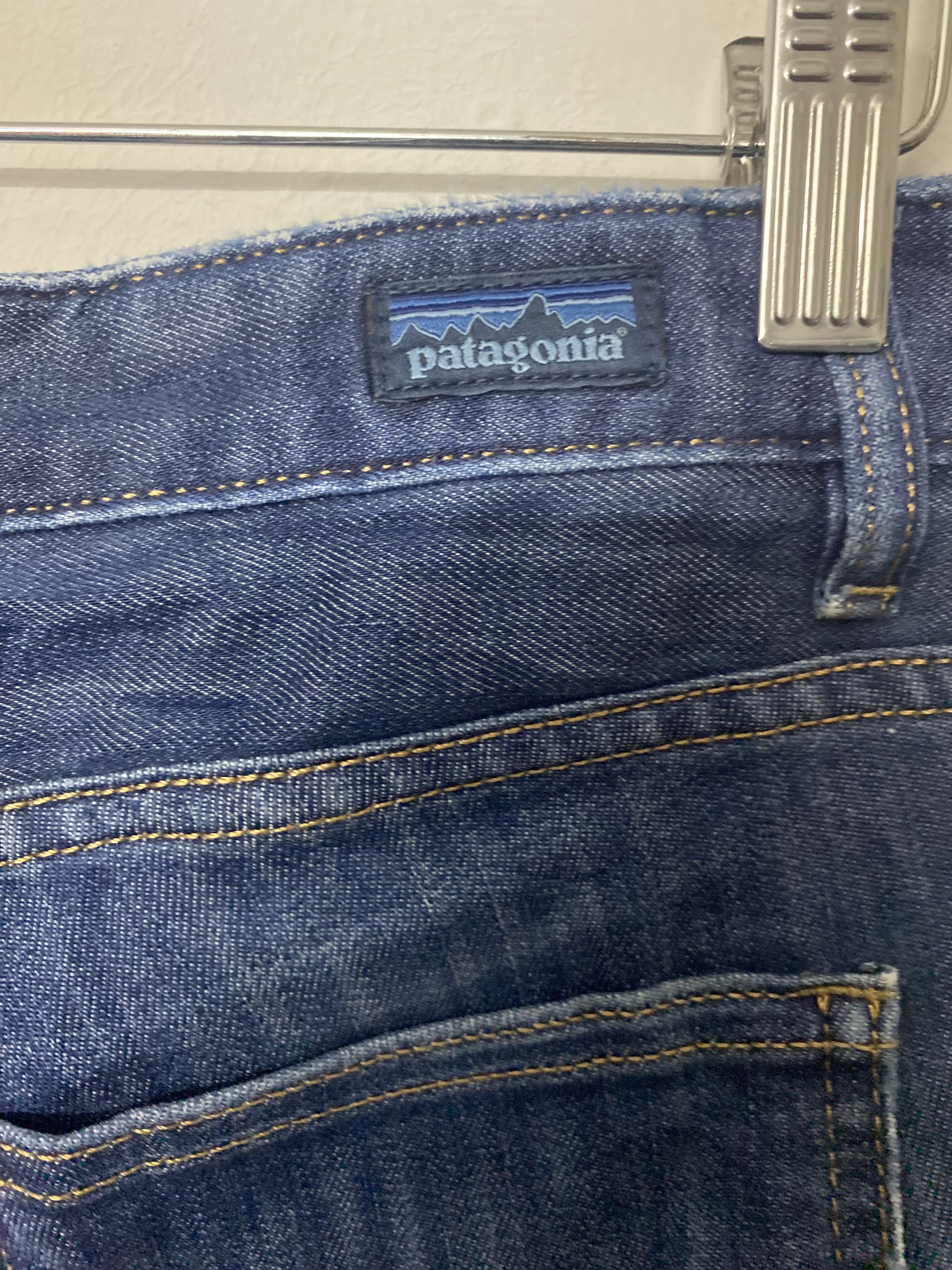Patagonia Patagonia Straight Regular Distressed Blue Jeans Size 30" / US 8 / IT 44 - 11 Thumbnail