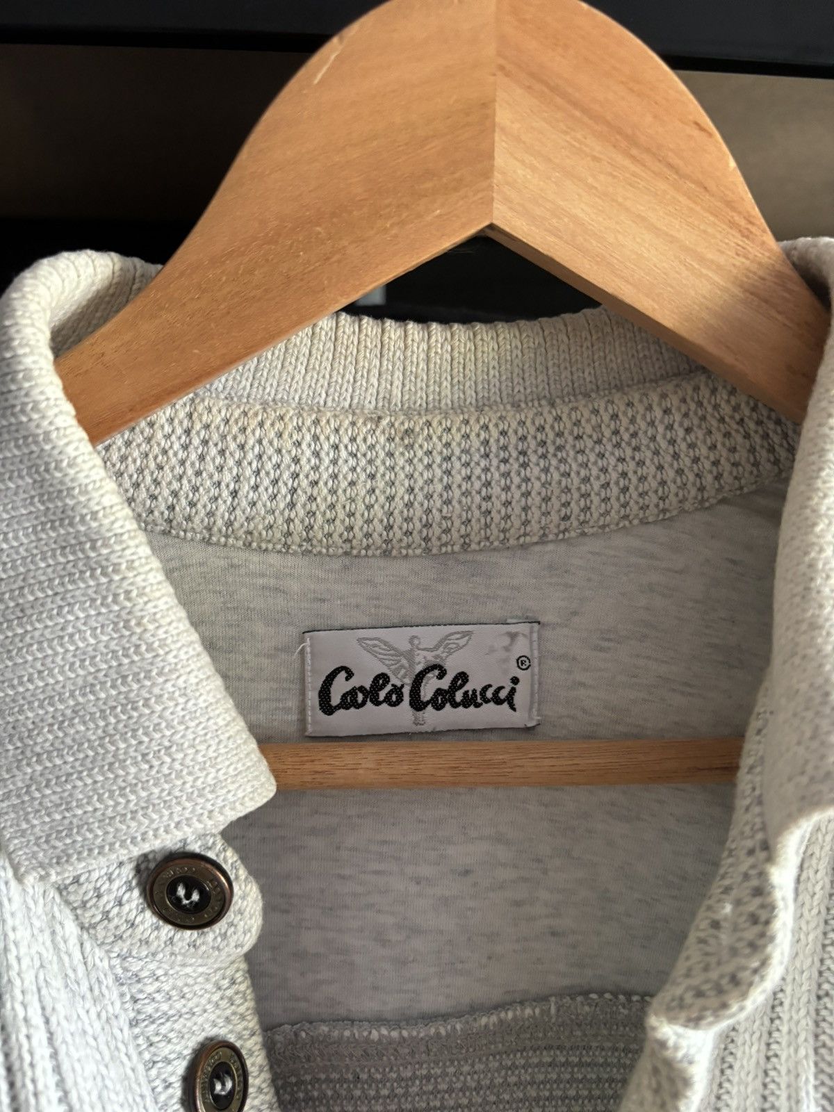 Carlo Colucci × Vintage Carlo Colucci Multicolour Vintage Sweater 90s Knitwear Size US M / EU 48-50 / 2 - 2 Thumbnail