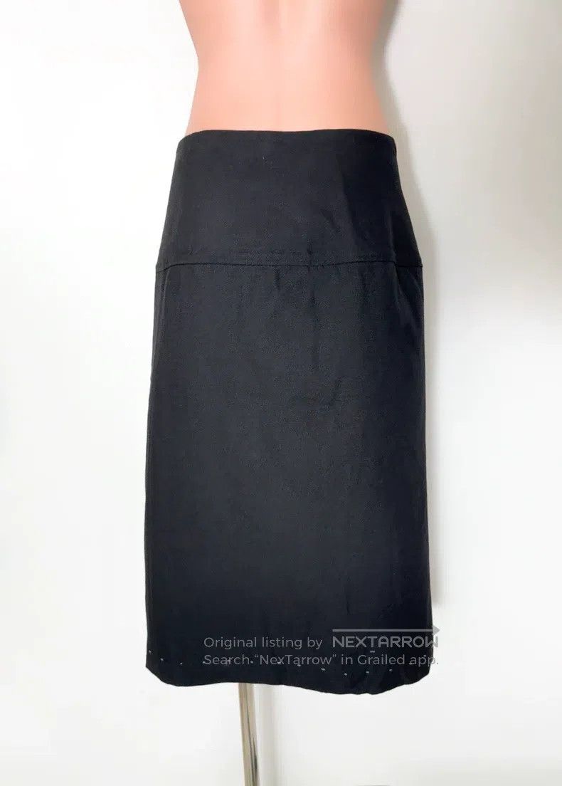 Yohji Yamamoto Yohji Yamamoto size 1 sewn with open thread skirt Size 24" / US 00 / IT 34 - 4 Thumbnail