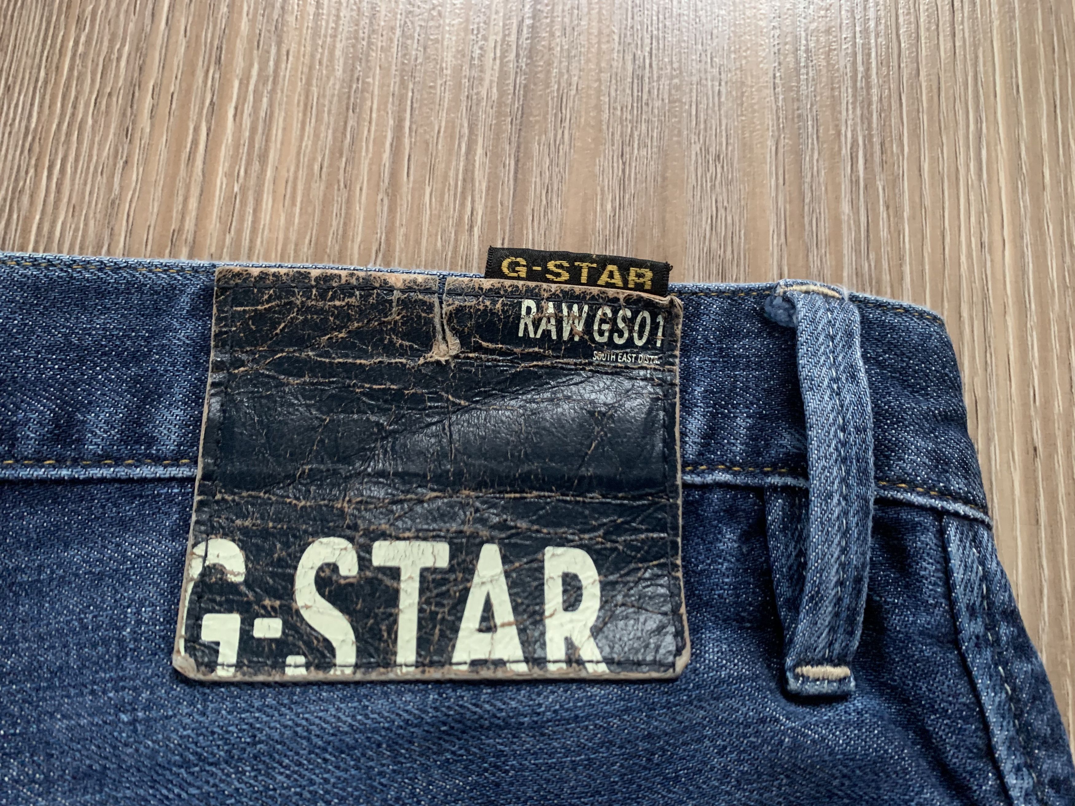 G-Star G-Star Raw Arc 3D Loose Tapered Light Blue Jeans Size US 29 - 15 Thumbnail