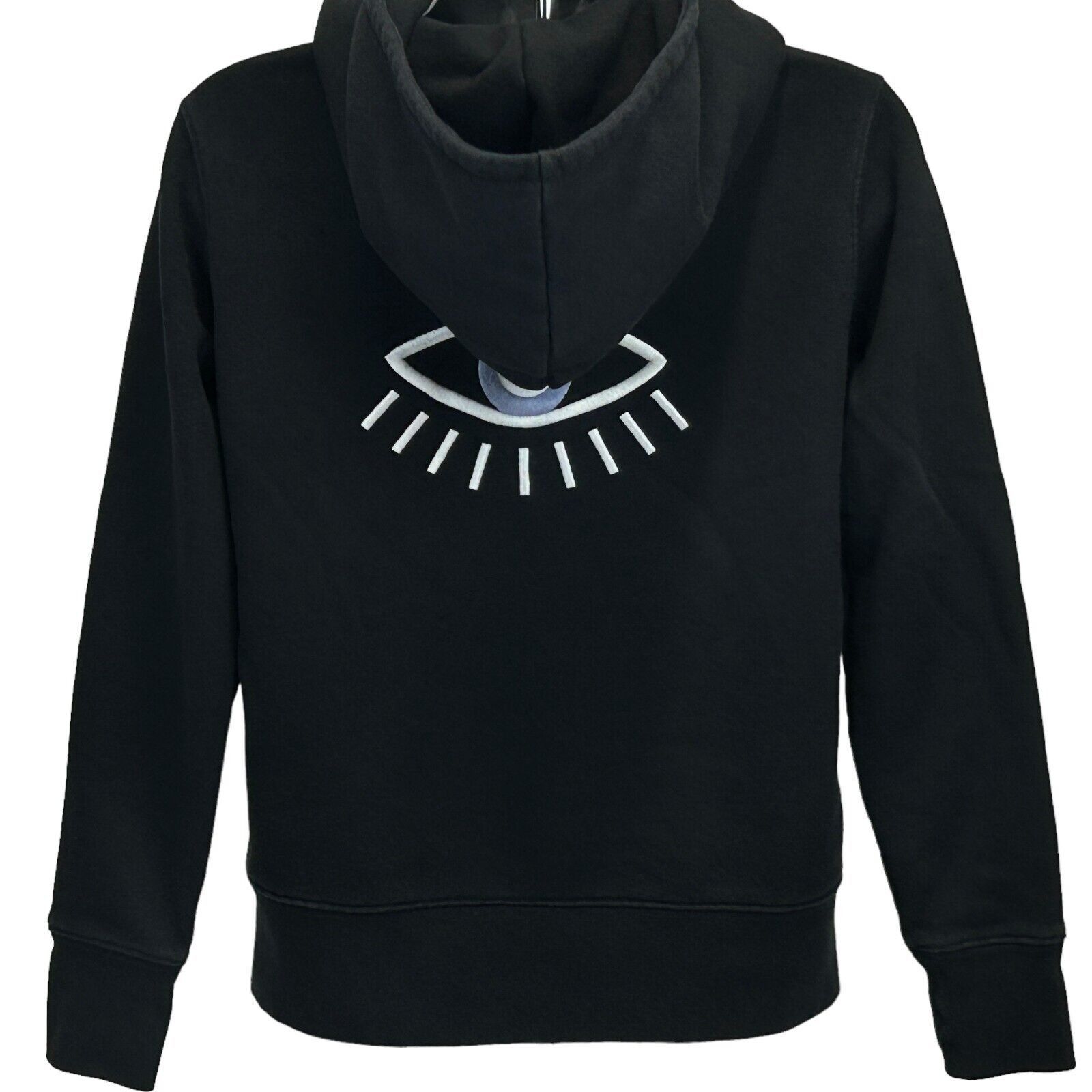 Madewell Madewell Embroidered Eye Hoodie Black Hooded Womens XXS Size XXS / US 00 / IT 34 - 3 Thumbnail