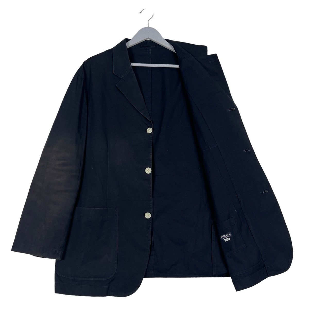 Issey Miyake 🔥 W.ROOTS CLASSIC INDIGO CHORE JACKET MADE IN JAPAN Size US XXL / EU 58 / 5 - 9 Thumbnail