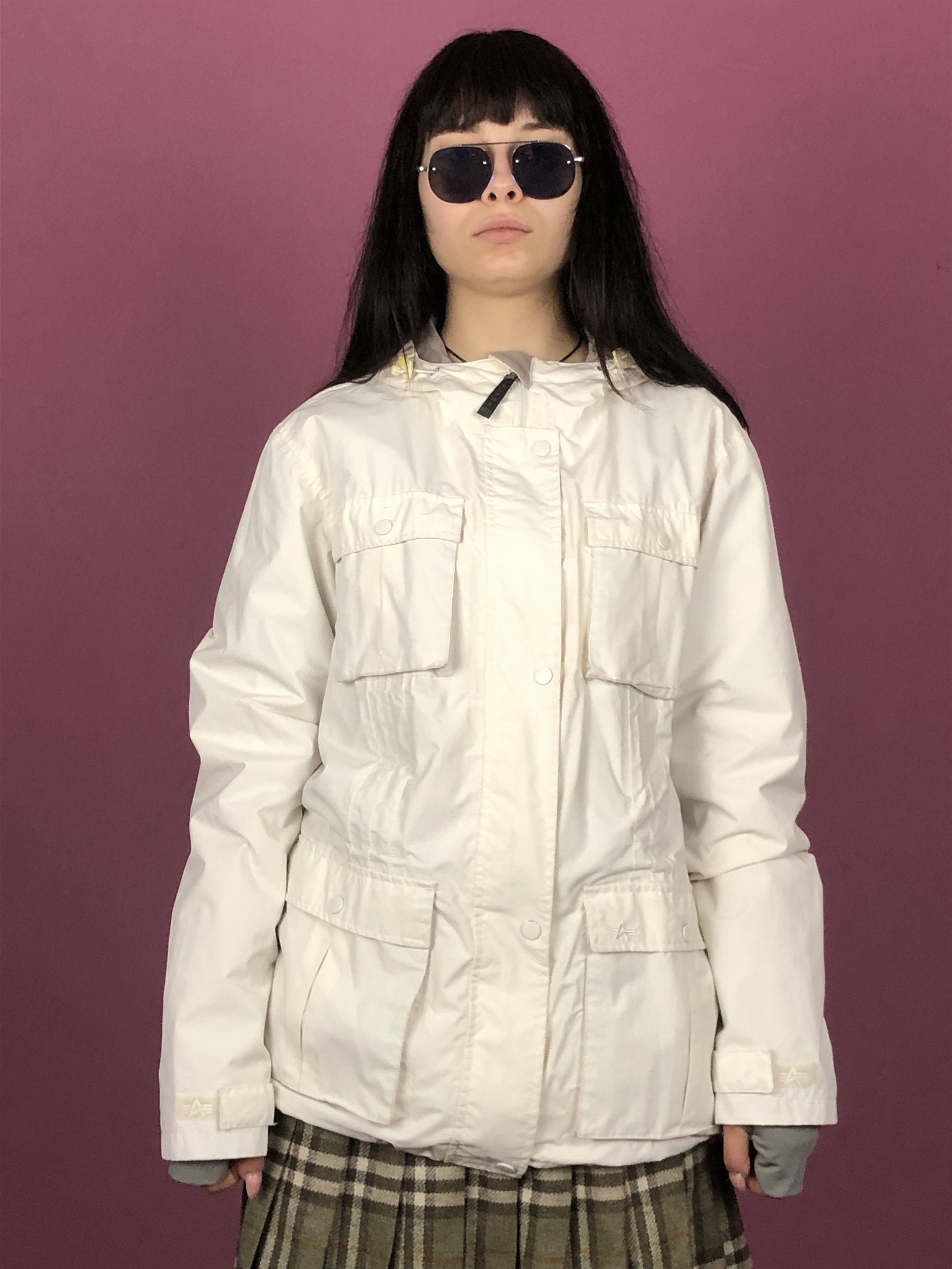 Alpha Industries × Vintage Alpha Industries Vintage Women's Multi-Pocket Field Jacket Size XL / US 12-14 / IT 48-50 - 1 Thumbnail